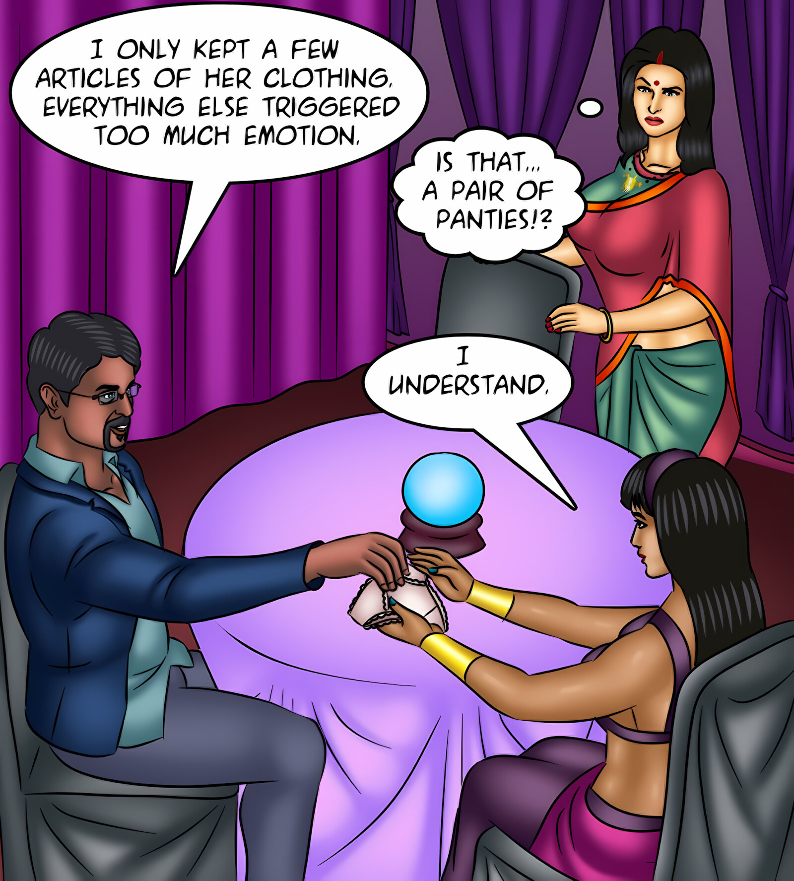 Savita Bhabhi 131-140 [Kirtu], Savita Bhabhi 132 - A Ghost Story, page 49 of 143