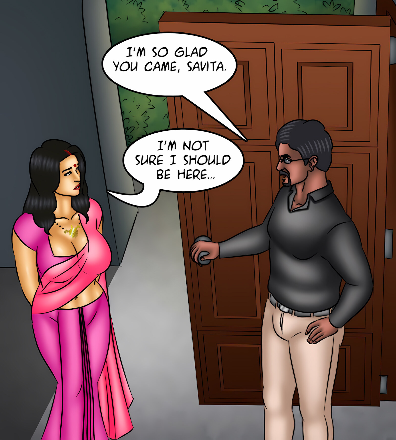 Savita Bhabhi 131-140 [Kirtu], Savita Bhabhi 132 - A Ghost Story, page 75 of 143
