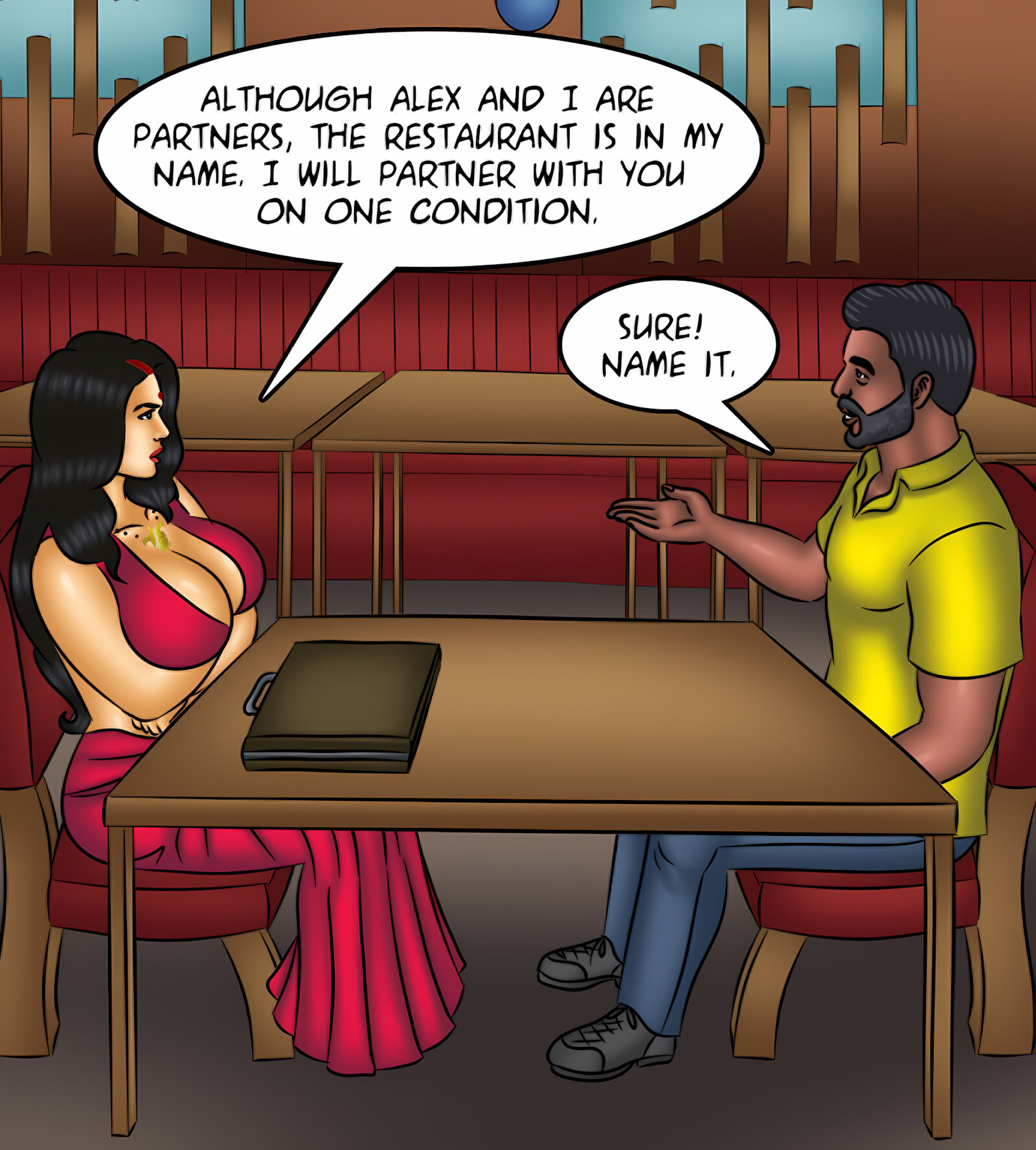 Savita Bhabhi 131-140 [Kirtu], Savita Bhabhi 131 - Know Your Enemy, page 83 of 143