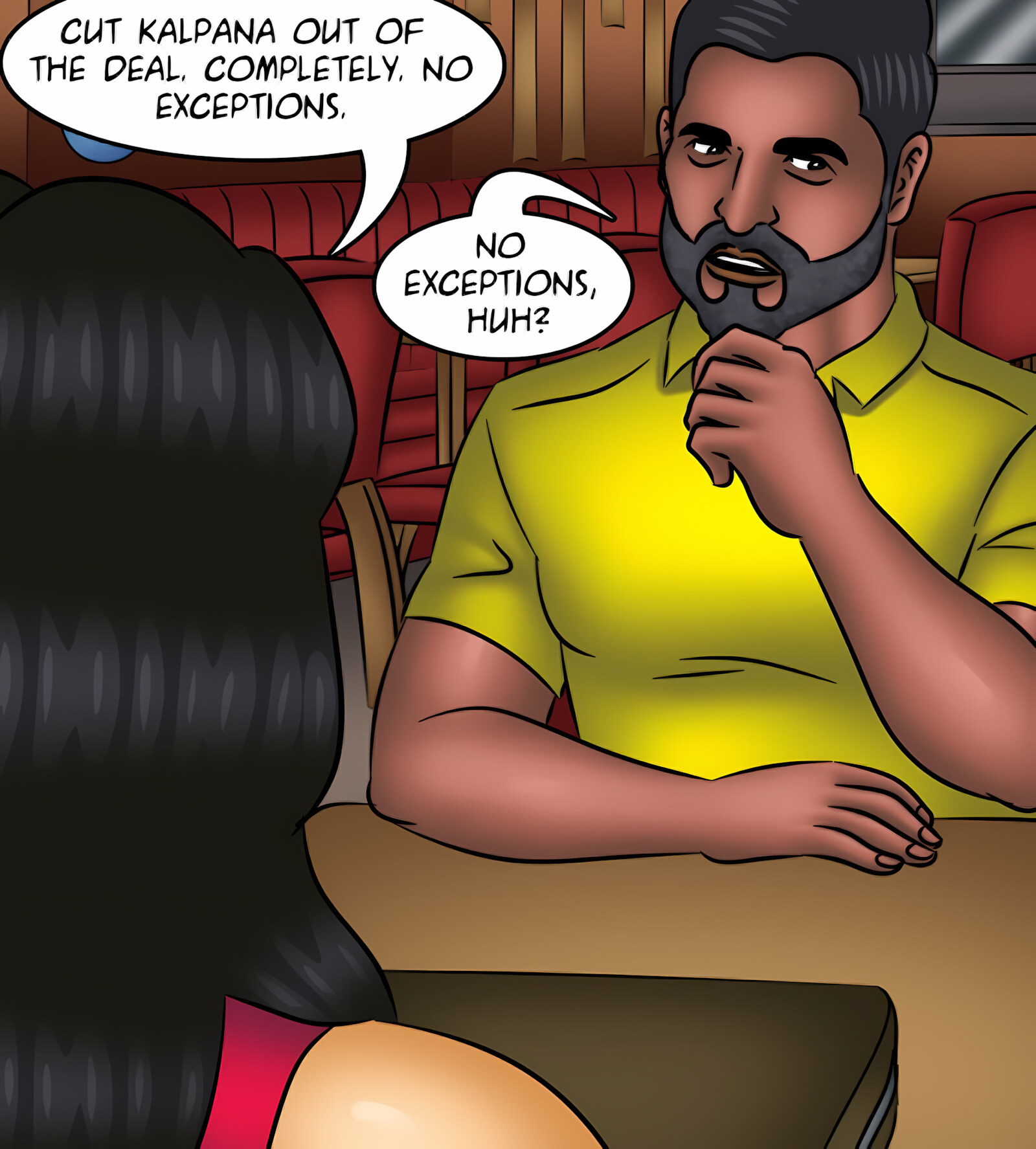 Savita Bhabhi 131-140 [Kirtu], Savita Bhabhi 131 - Know Your Enemy, page 84 of 143