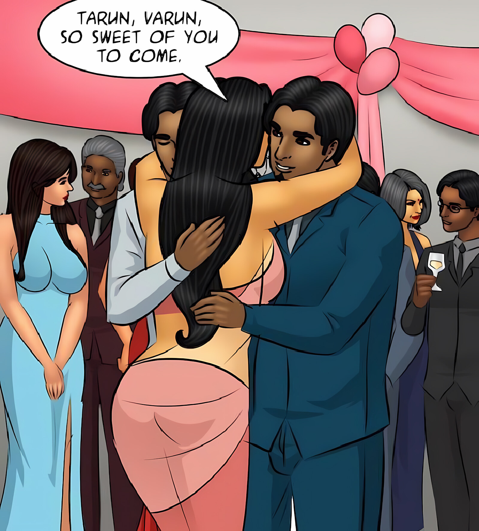 Savita Bhabhi 91-100 [Kirtu], Savita Bhabhi 100 - Savita’s Birthday, page 102 of 249