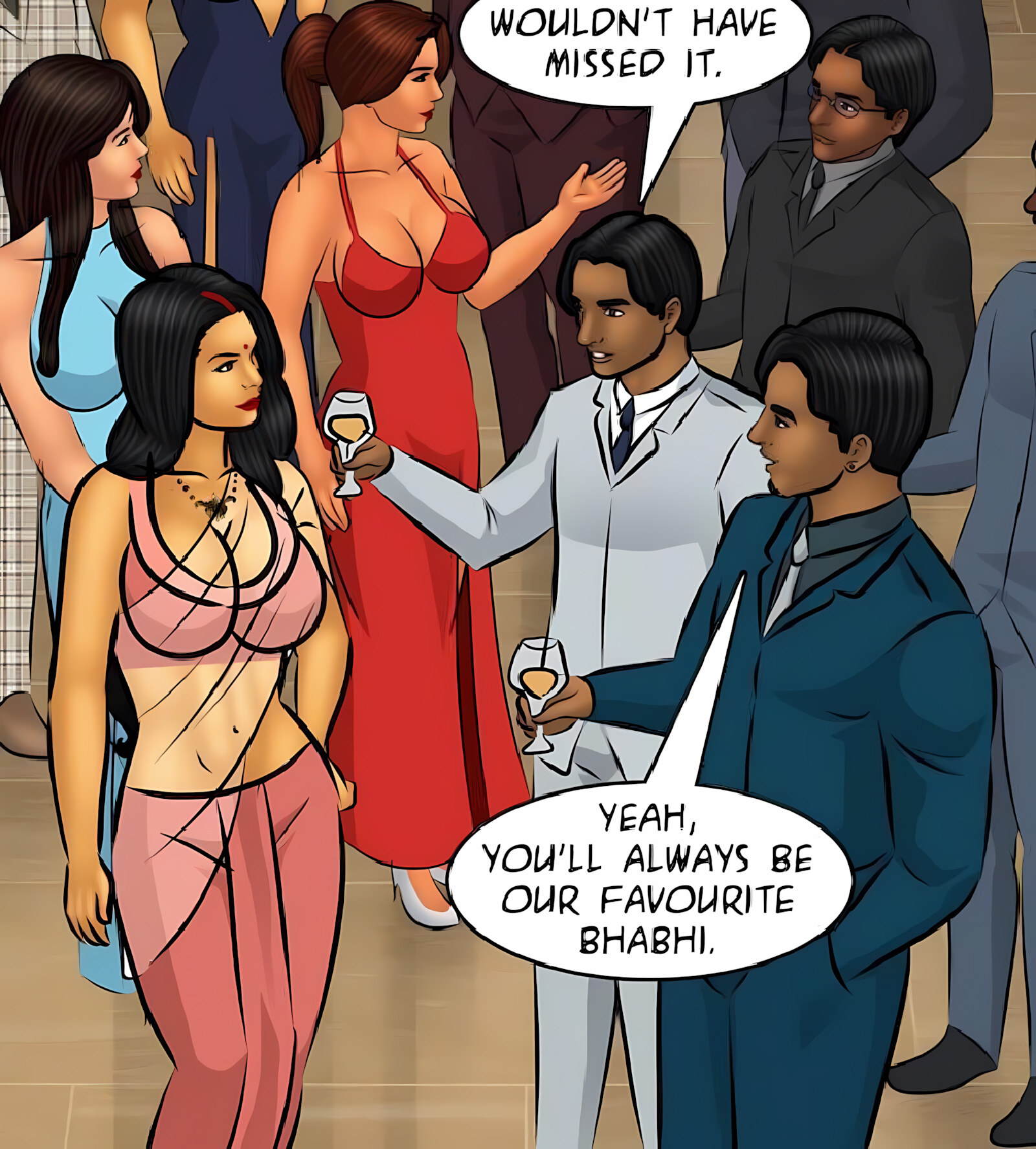 Savita Bhabhi 91-100 [Kirtu], Savita Bhabhi 100 - Savita’s Birthday, page 103 of 249