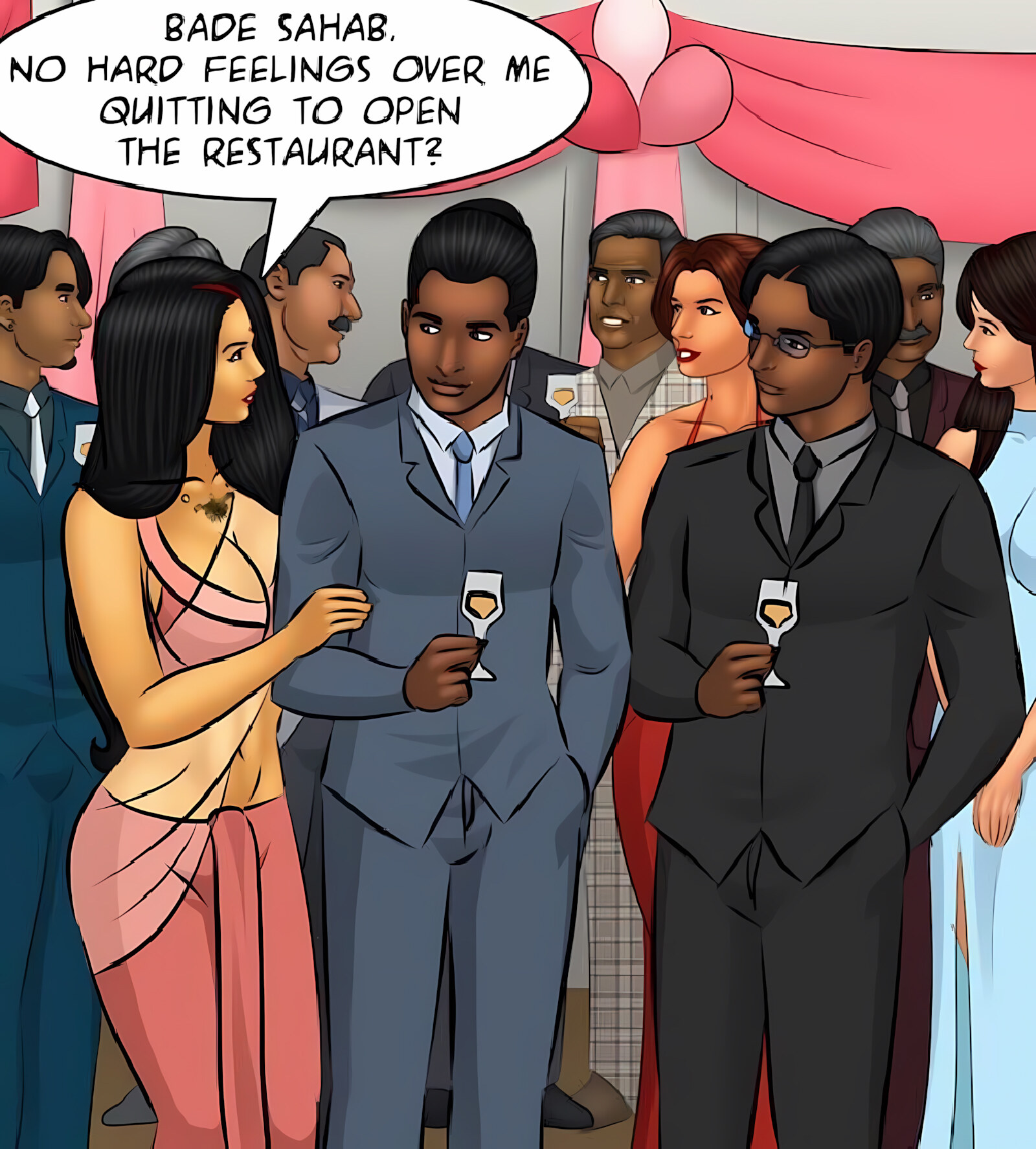 Savita Bhabhi 91-100 [Kirtu], Savita Bhabhi 100 - Savita’s Birthday, page 104 of 249
