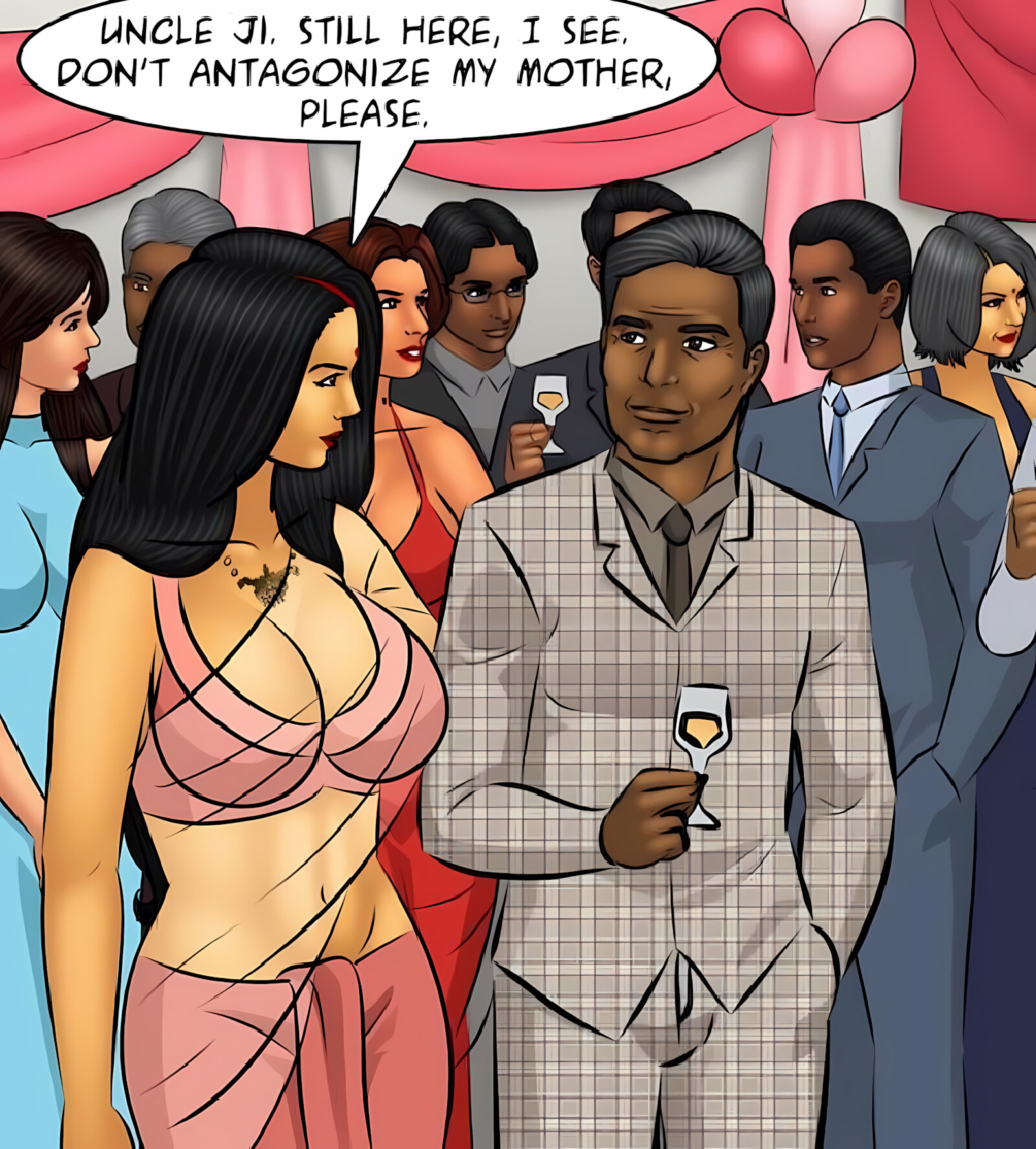 Savita Bhabhi 91-100 [Kirtu], Savita Bhabhi 100 - Savita’s Birthday, page 108 of 249