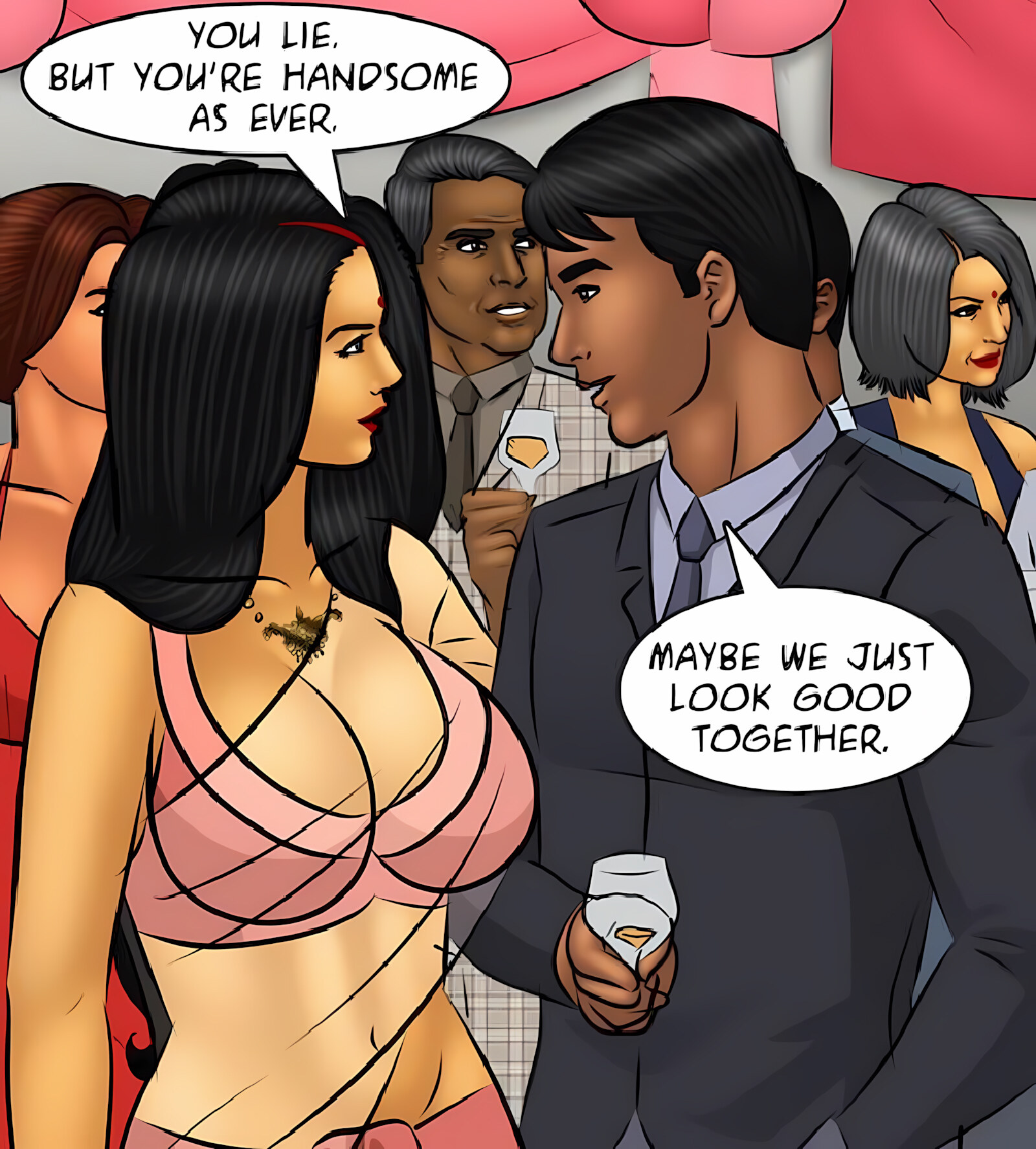 Savita Bhabhi 91-100 [Kirtu], Savita Bhabhi 100 - Savita’s Birthday, page 112 of 249