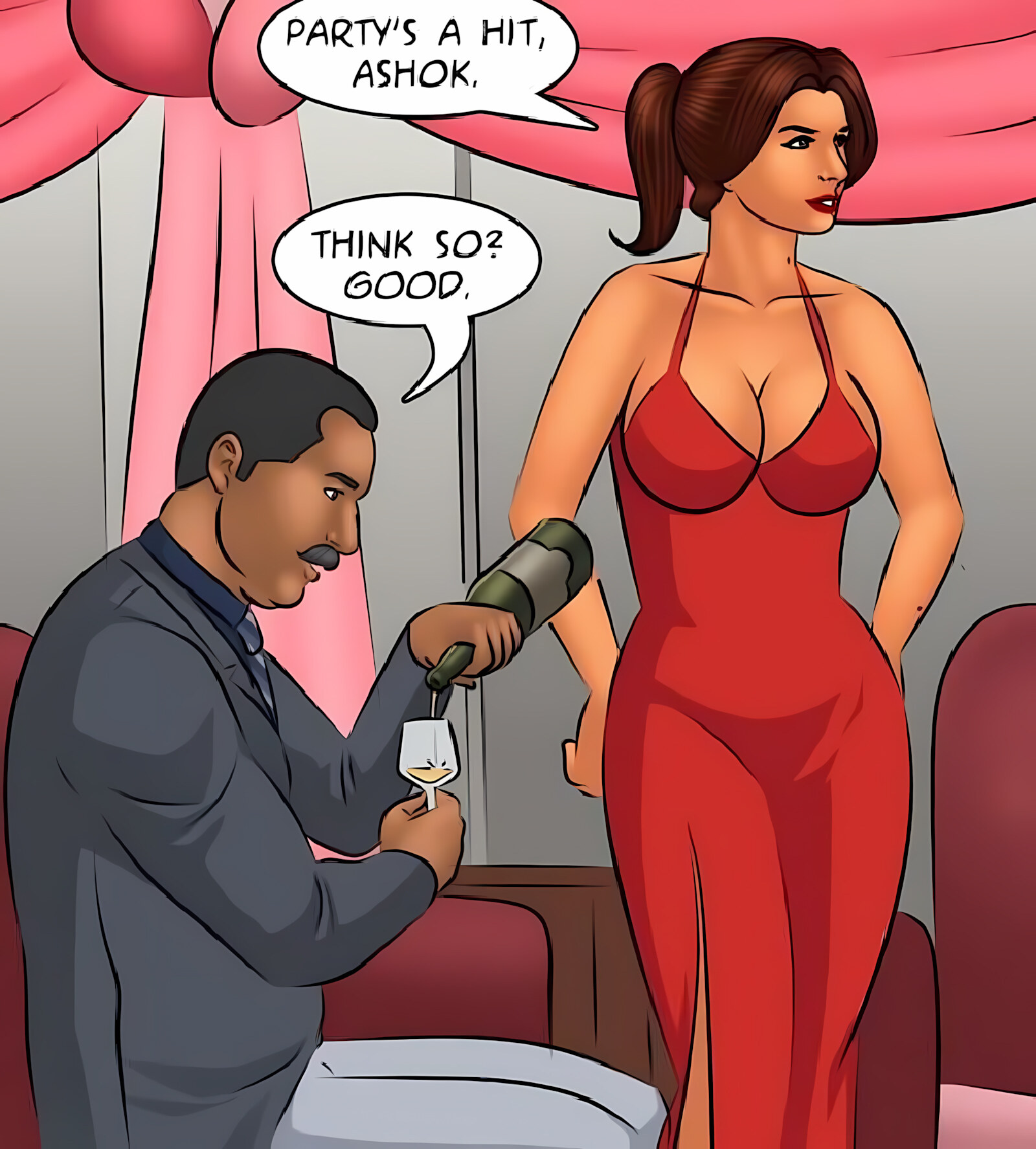 Savita Bhabhi 91-100 [Kirtu], Savita Bhabhi 100 - Savita’s Birthday, page 114 of 249