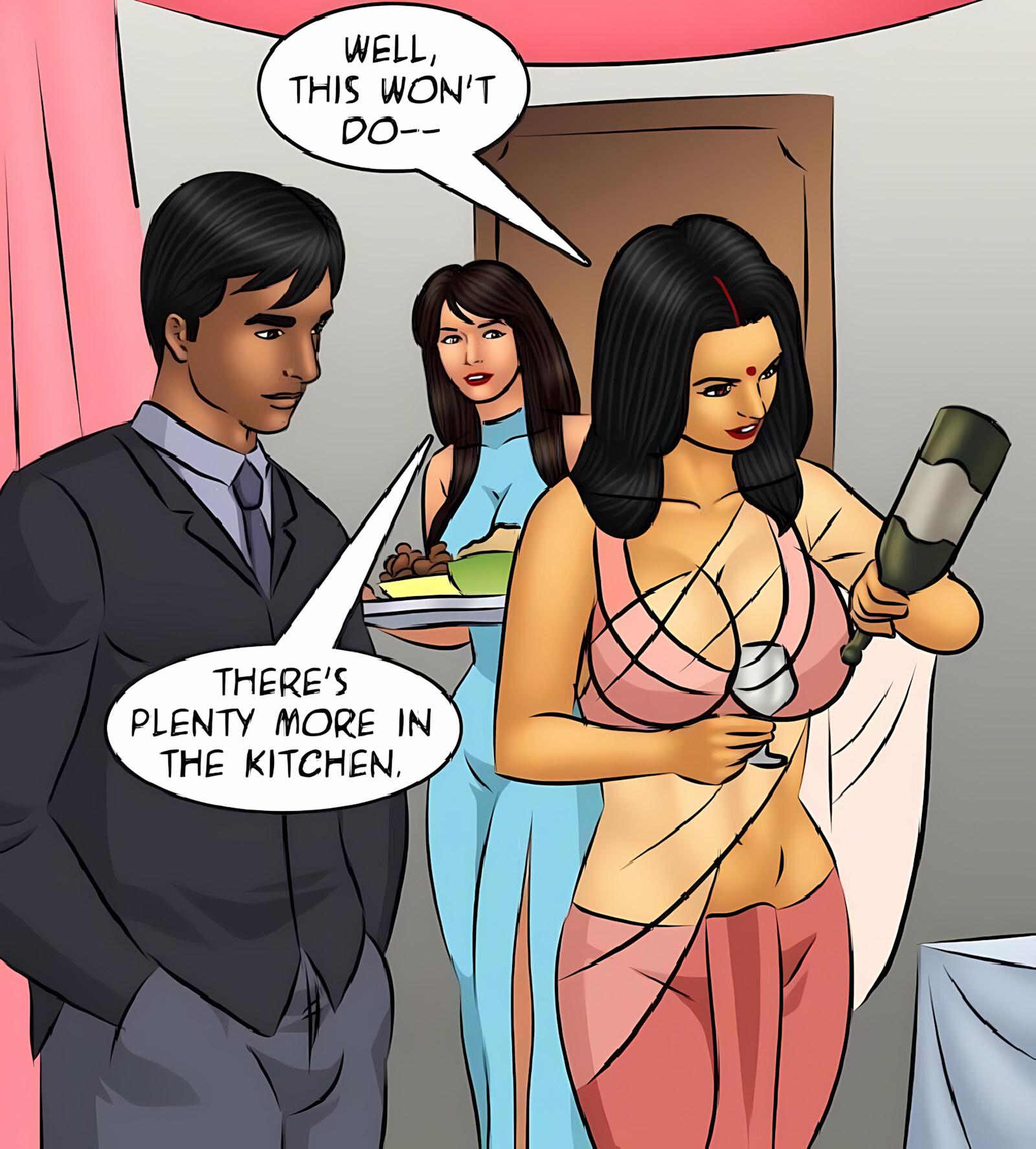 Savita Bhabhi 91-100 [Kirtu], Savita Bhabhi 100 - Savita’s Birthday, page 120 of 249