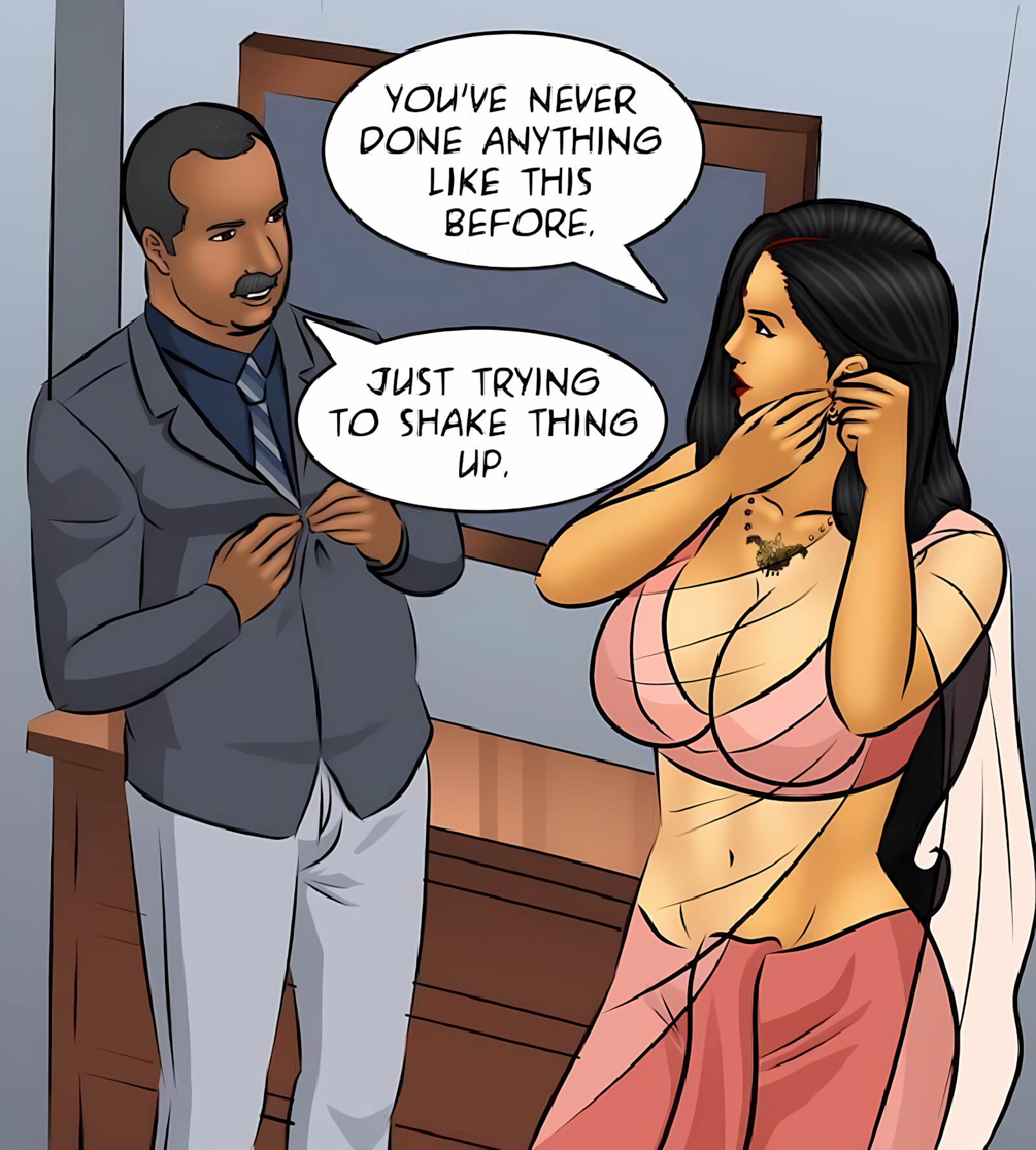 Savita Bhabhi 91-100 [Kirtu], Savita Bhabhi 100 - Savita’s Birthday, page 15 of 249