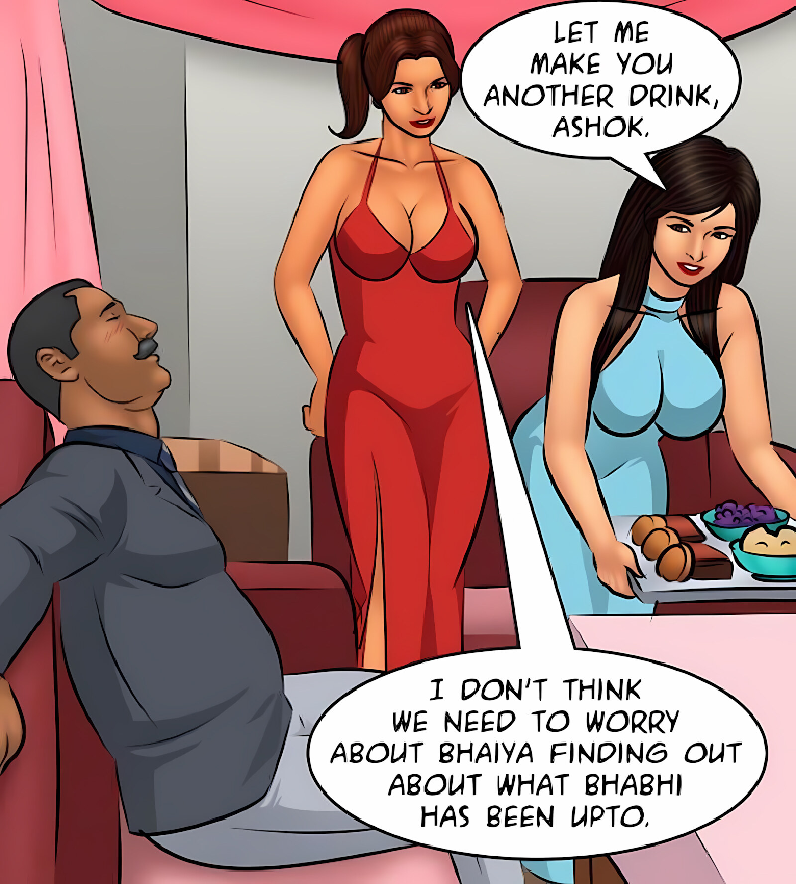 Savita Bhabhi 91-100 [Kirtu], Savita Bhabhi 100 - Savita’s Birthday, page 153 of 249
