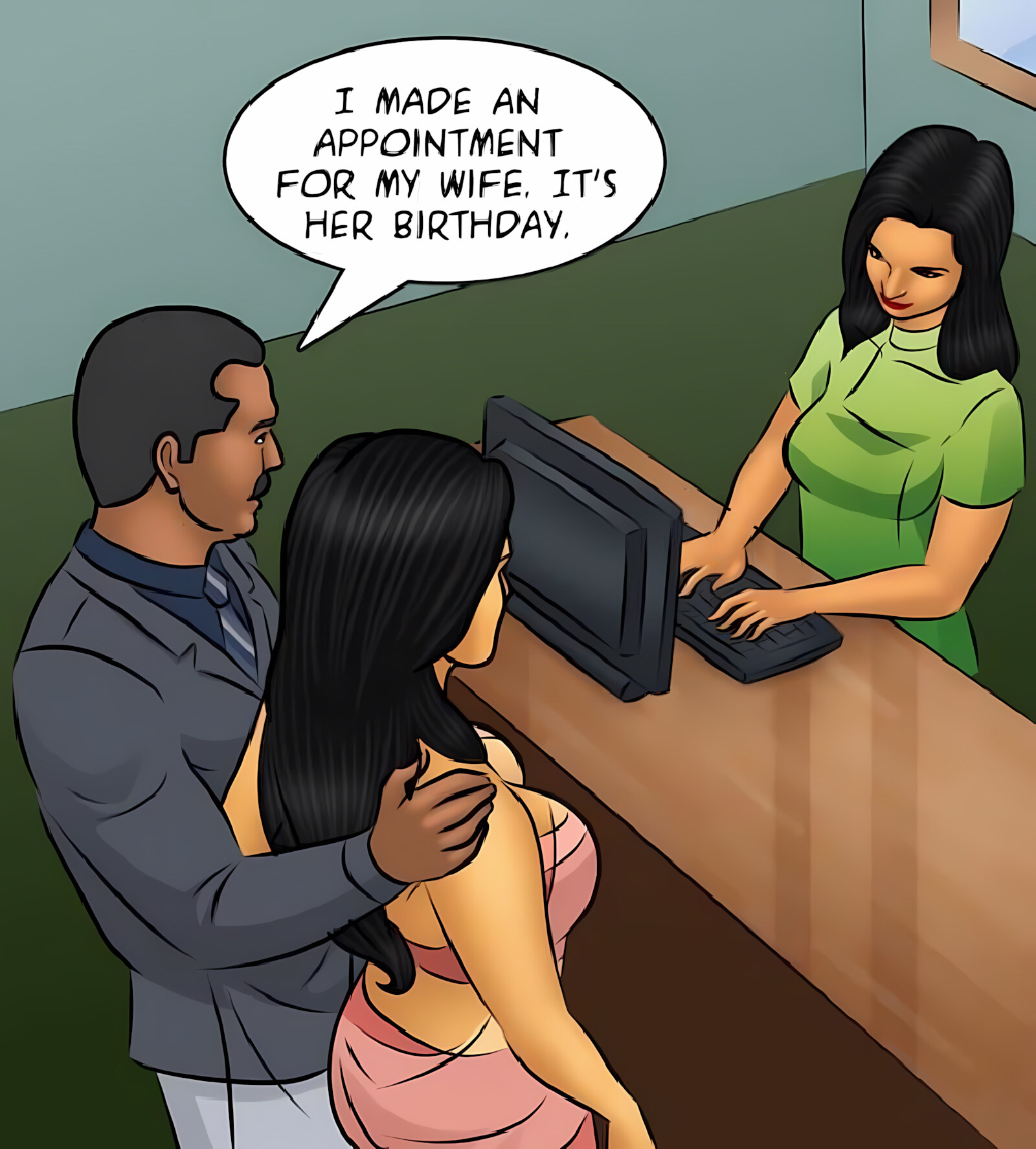 Savita Bhabhi 91-100 [Kirtu], Savita Bhabhi 100 - Savita’s Birthday, page 57 of 249