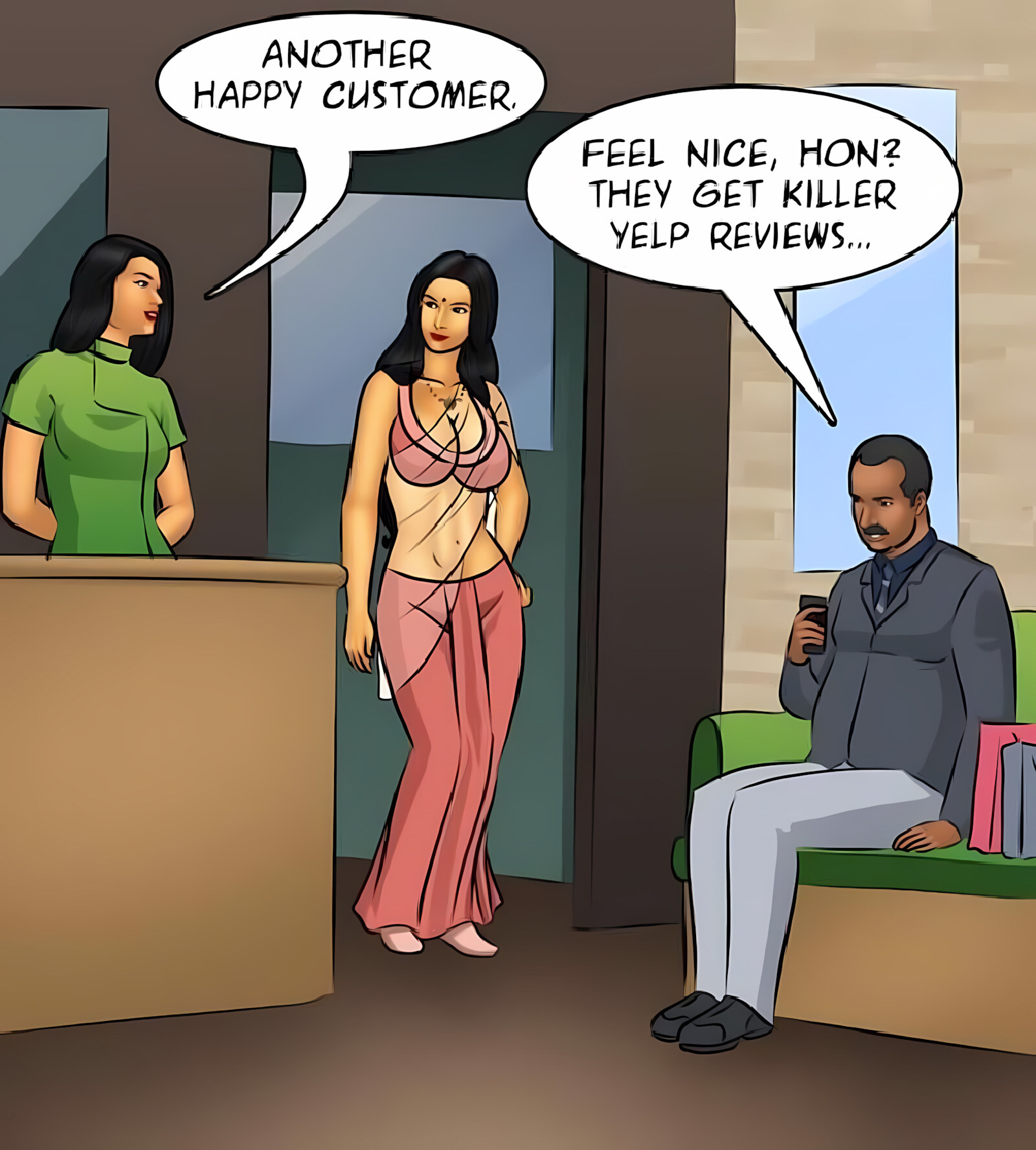 Savita Bhabhi 91-100 [Kirtu], Savita Bhabhi 100 - Savita’s Birthday, page 86 of 249