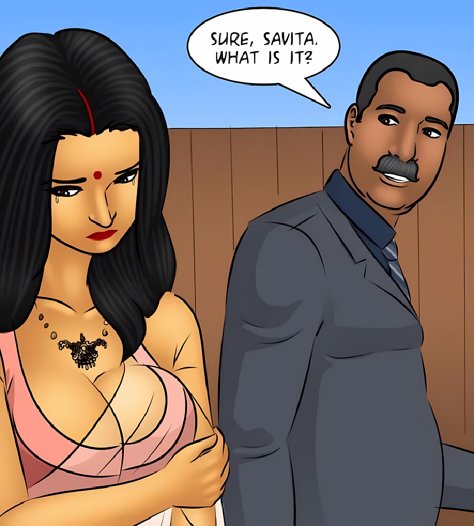 Savita Bhabhi 91-100 [Kirtu], Savita Bhabhi 100 - Savita’s Birthday, page 97 of 249