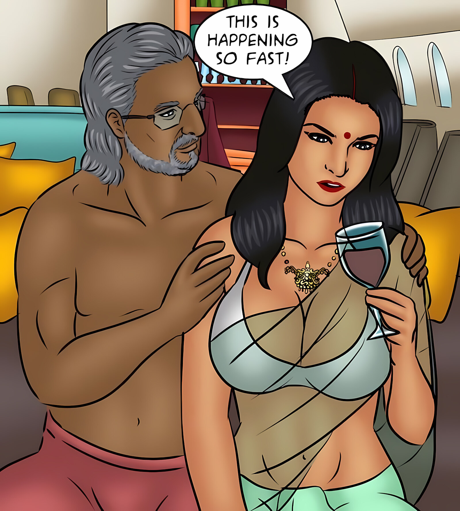 Savita Bhabhi 91-100 [Kirtu], Savita Bhabhi 99 - Opportunity of a Lifetime, page 106 of 153