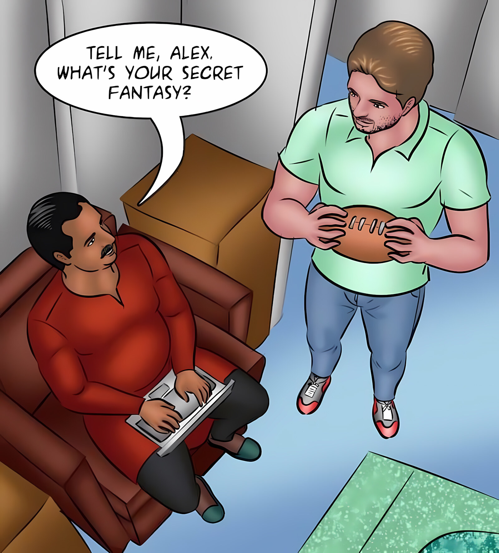 Savita Bhabhi 91-100 [Kirtu], Savita Bhabhi 99 - Opportunity of a Lifetime, page 43 of 153