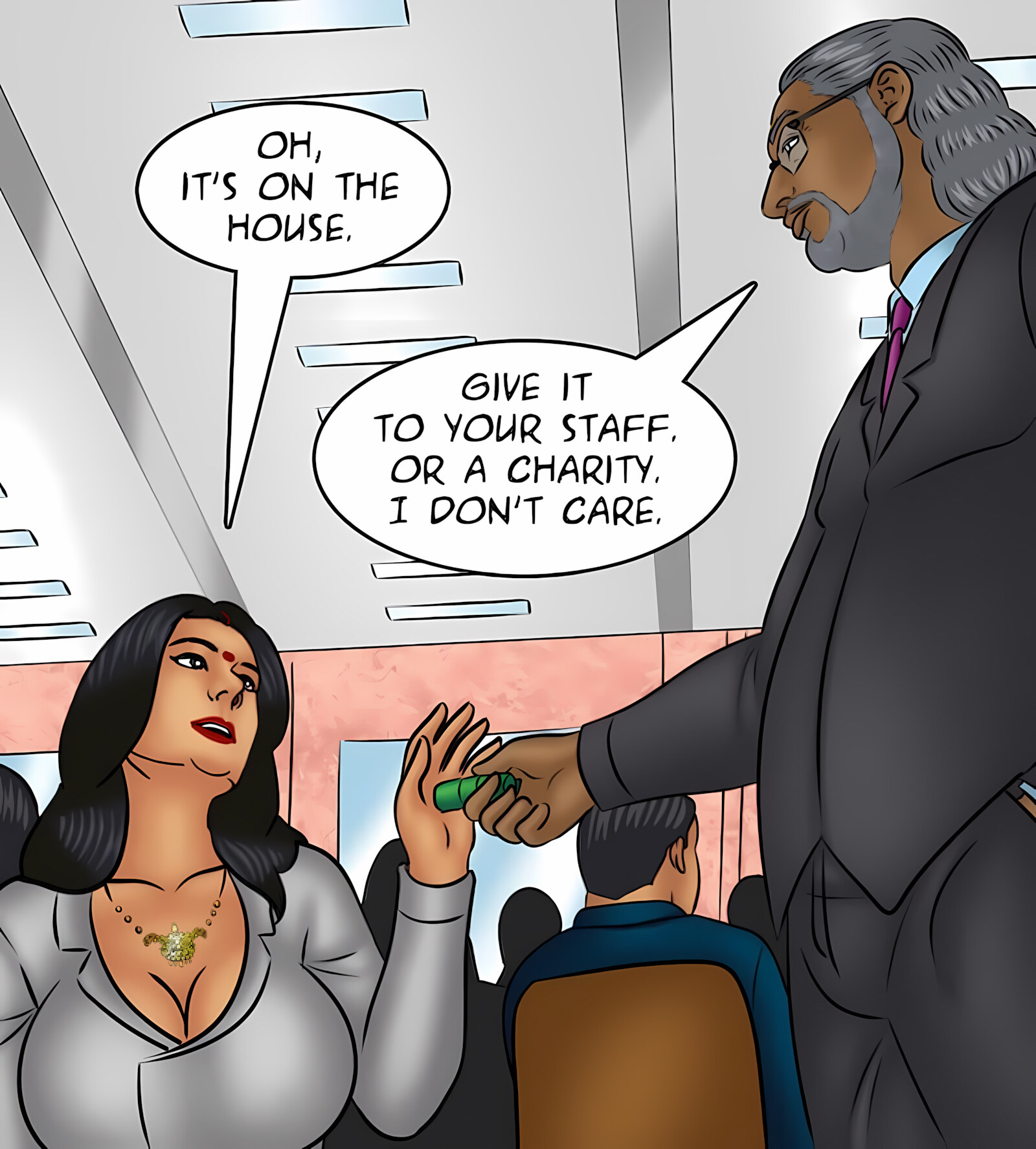 Savita Bhabhi 91-100 [Kirtu], Savita Bhabhi 99 - Opportunity of a Lifetime, page 69 of 153