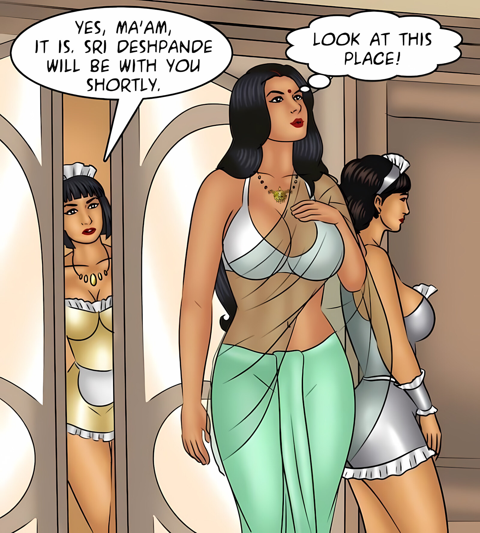 Savita Bhabhi 91-100 [Kirtu], Savita Bhabhi 99 - Opportunity of a Lifetime, page 79 of 153