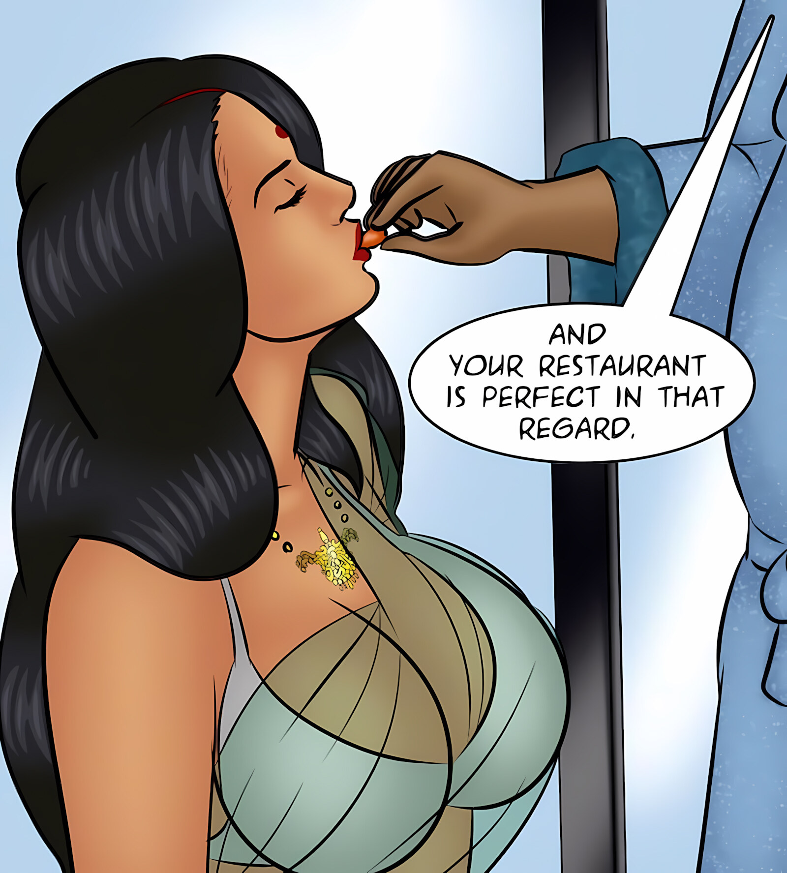 Savita Bhabhi 91-100 [Kirtu], Savita Bhabhi 99 - Opportunity of a Lifetime, page 93 of 153