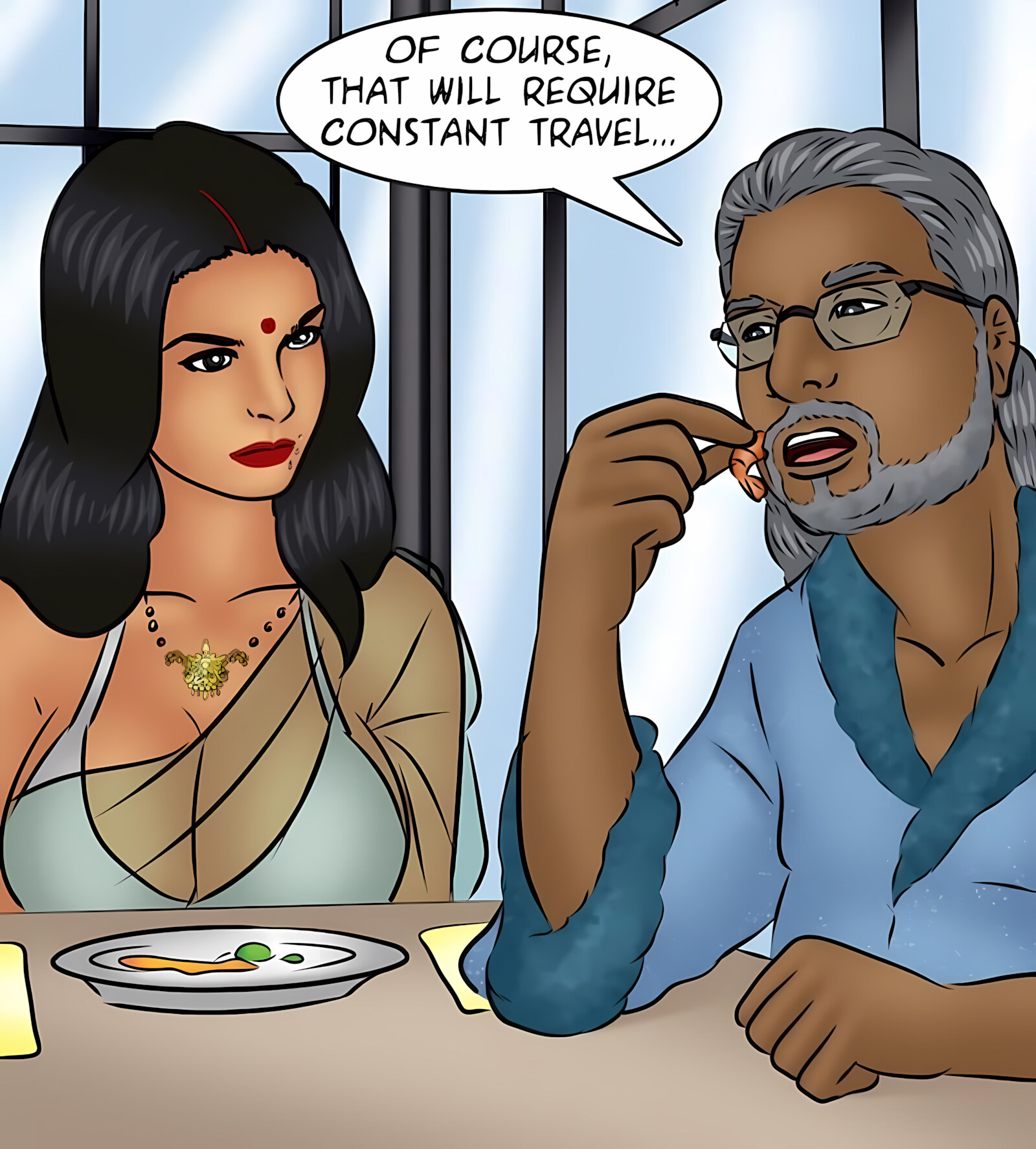Savita Bhabhi 91-100 [Kirtu], Savita Bhabhi 99 - Opportunity of a Lifetime, page 97 of 153