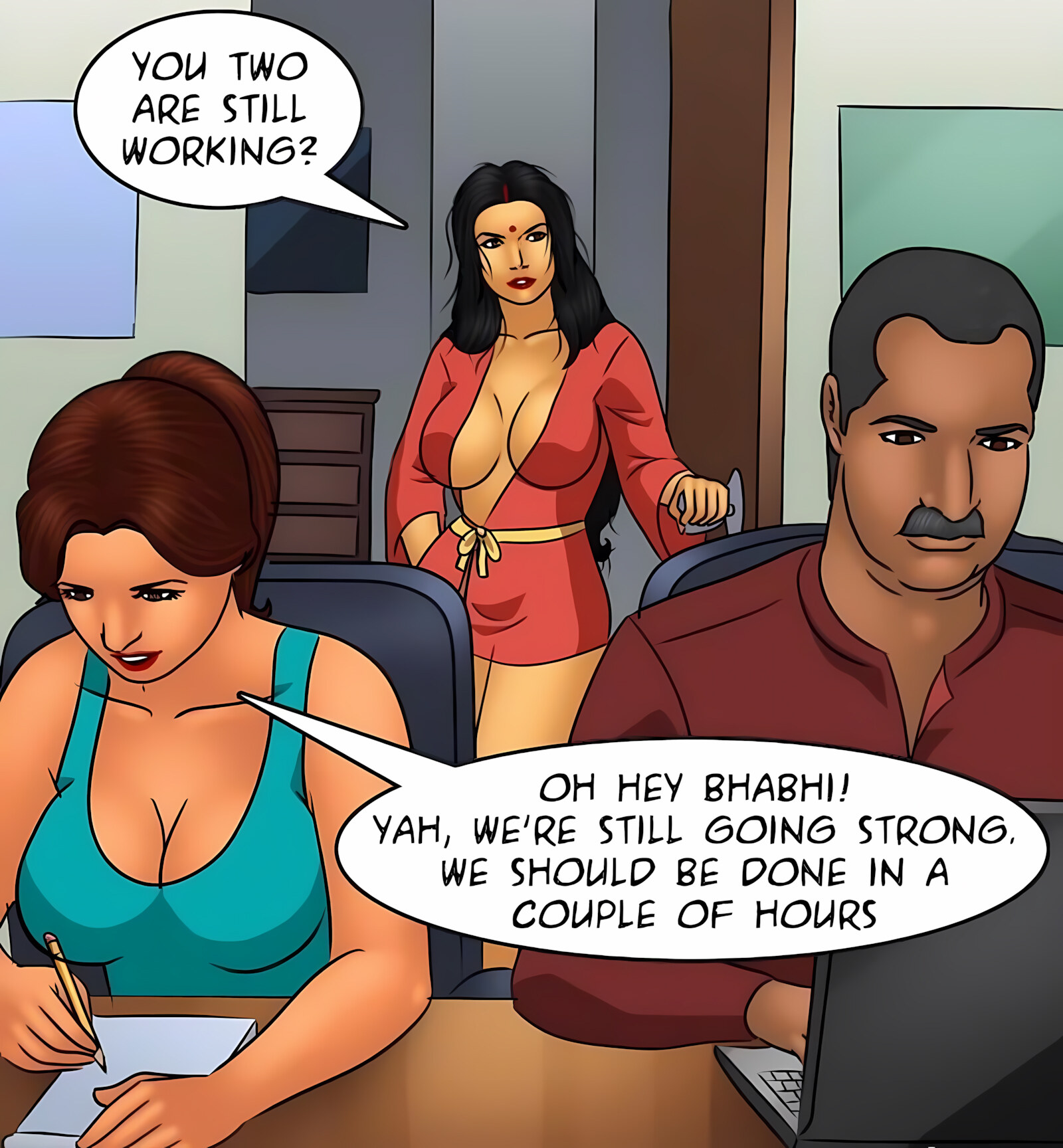 Savita Bhabhi 91-100 [Kirtu], Savita Bhabhi 98 - The Quean, page 32 of 141