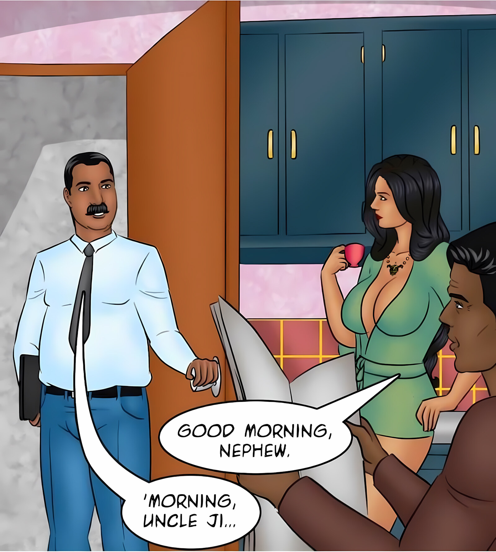 Savita Bhabhi 91-100 [Kirtu], Savita Bhabhi 97 - Bedtime Stories, page 2 of 146