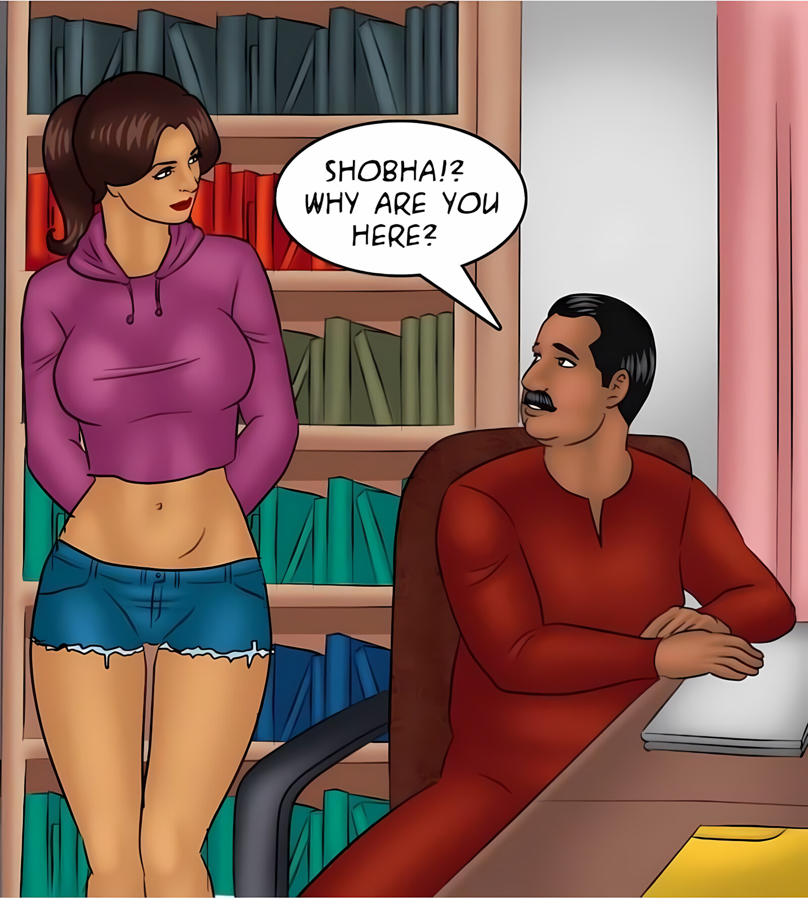 Savita Bhabhi 91-100 [Kirtu], Savita Bhabhi 97 - Bedtime Stories, page 106 of 146