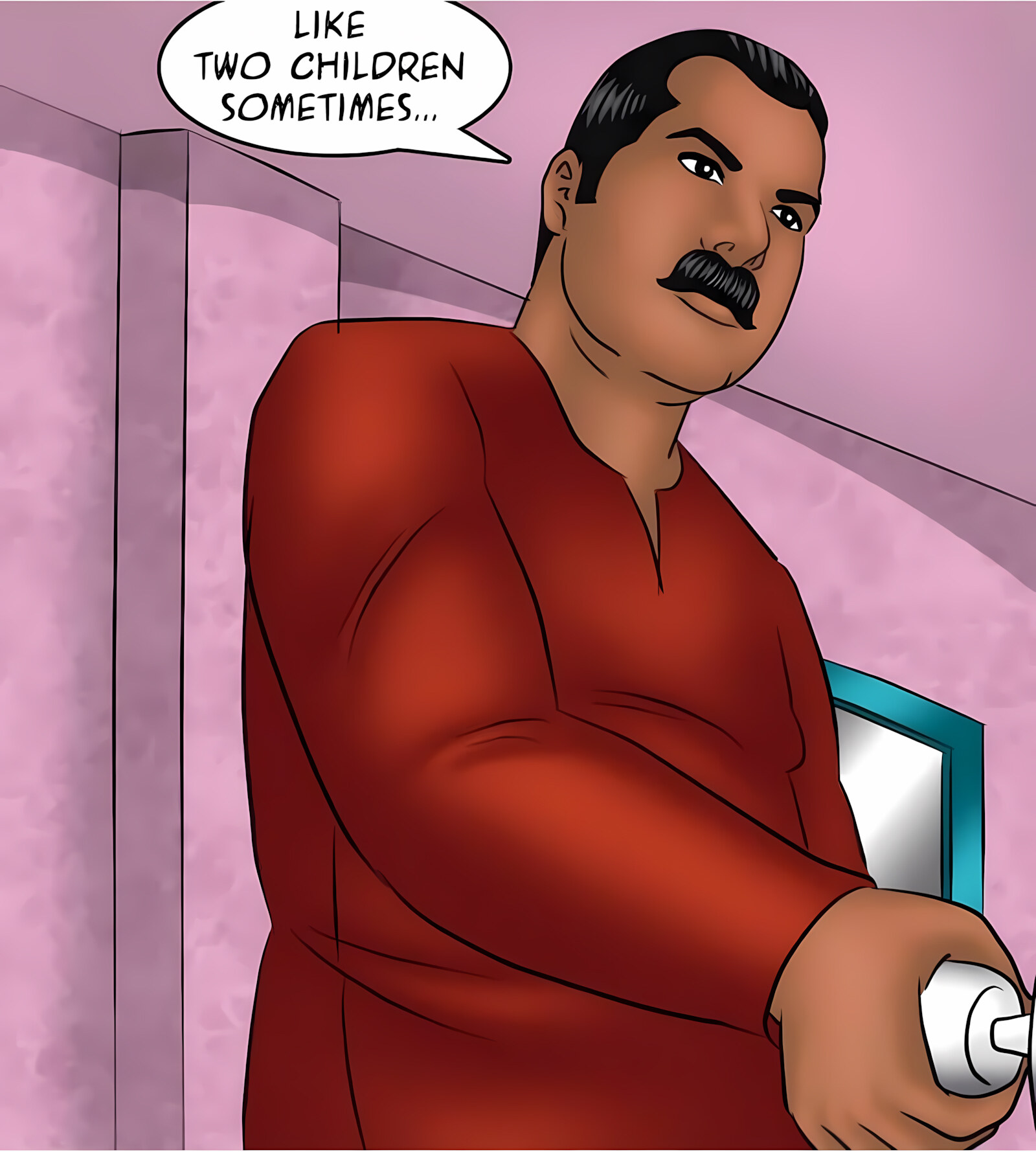 Savita Bhabhi 91-100 [Kirtu], Savita Bhabhi 97 - Bedtime Stories, page 112 of 146