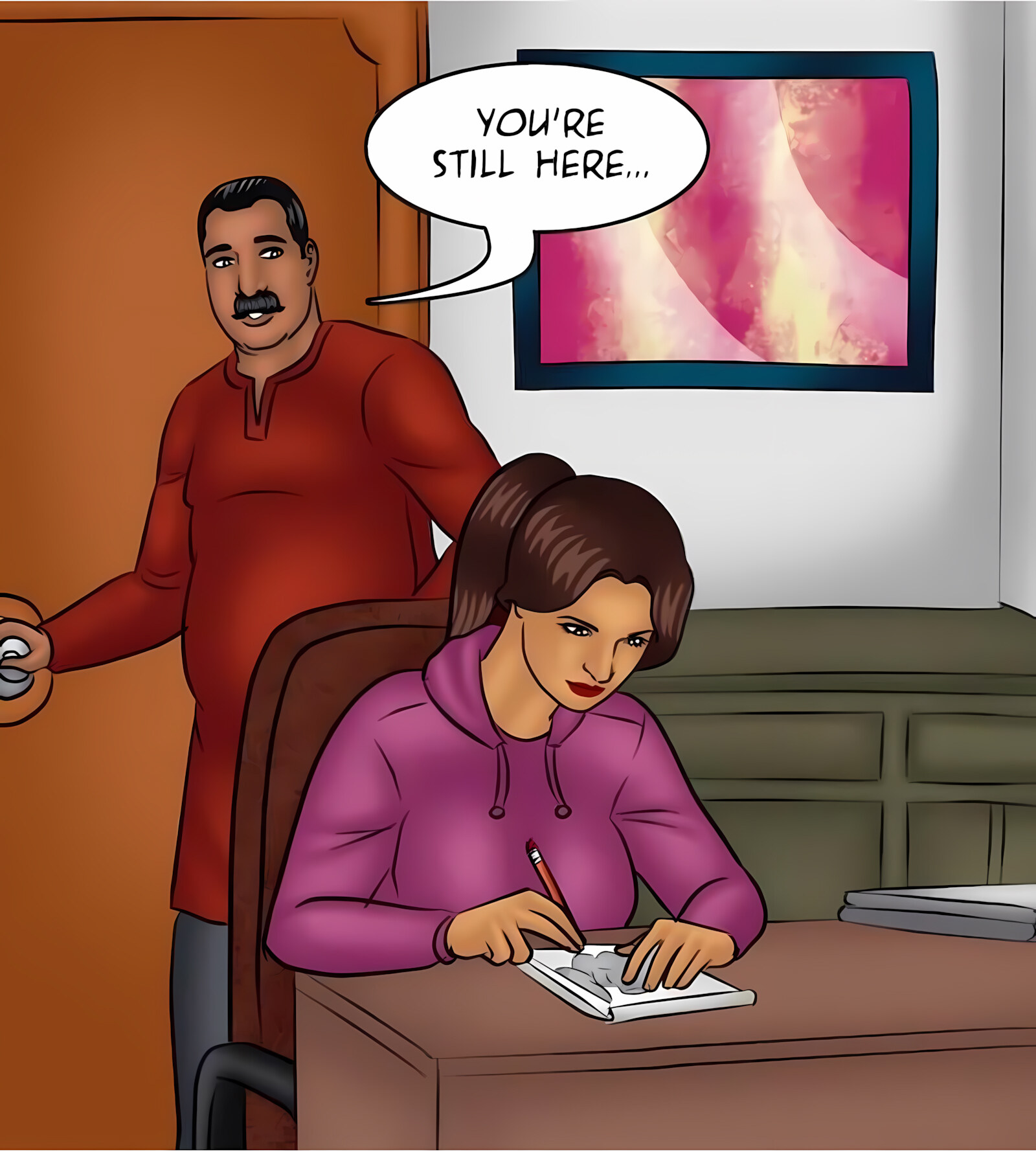 Savita Bhabhi 91-100 [Kirtu], Savita Bhabhi 97 - Bedtime Stories, page 113 of 146