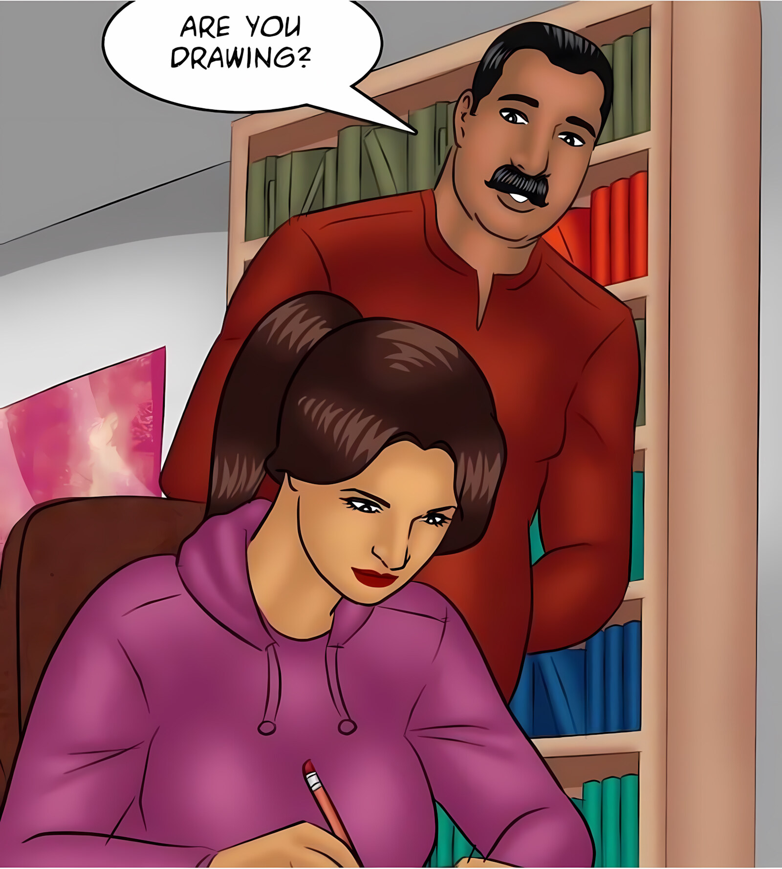 Savita Bhabhi 91-100 [Kirtu], Savita Bhabhi 97 - Bedtime Stories, page 114 of 146