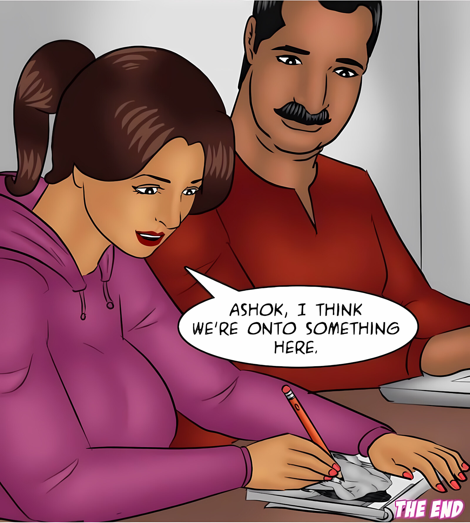 Savita Bhabhi 91-100 [Kirtu], Savita Bhabhi 97 - Bedtime Stories, page 146 of 146
