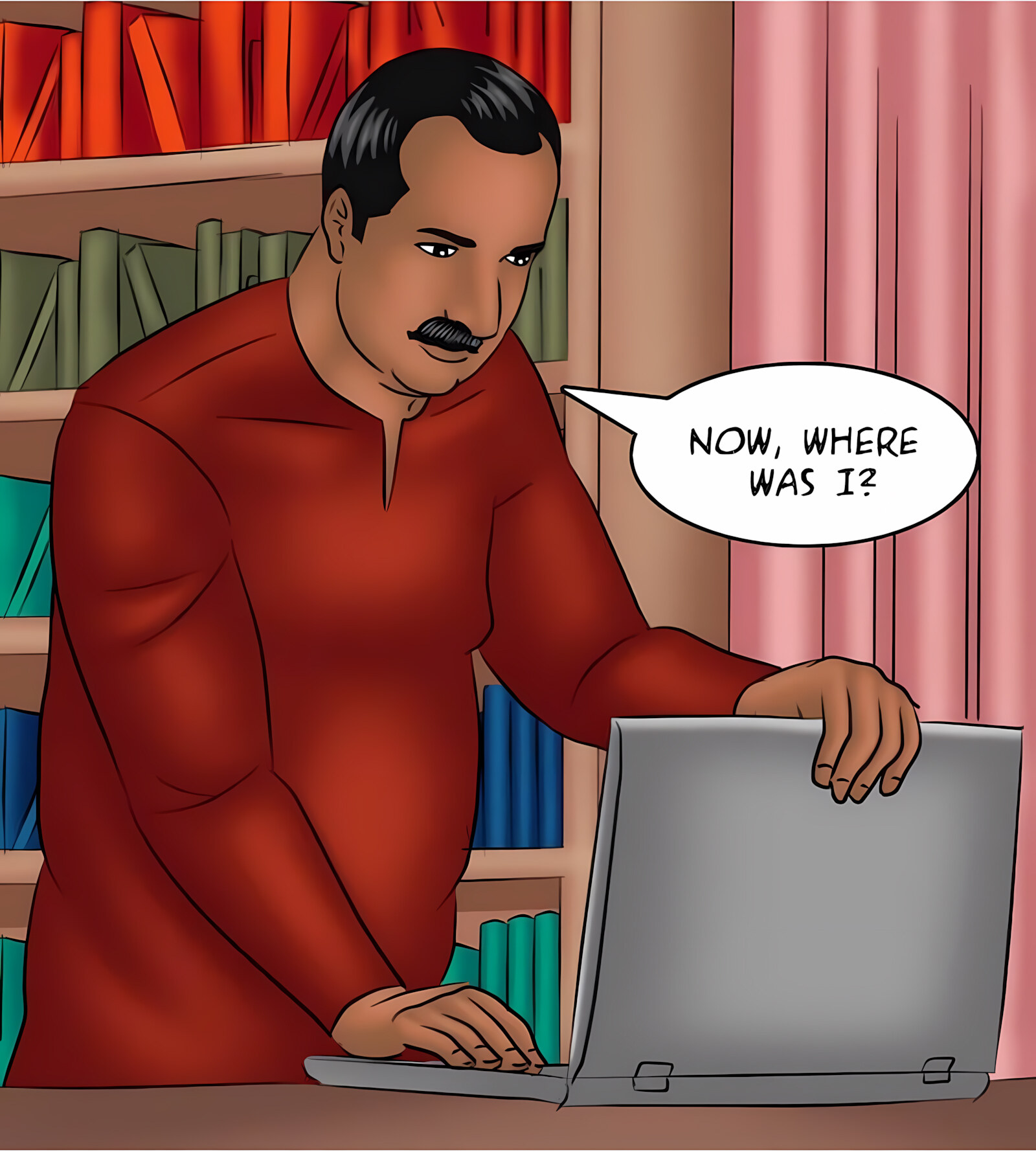 Savita Bhabhi 91-100 [Kirtu], Savita Bhabhi 97 - Bedtime Stories, page 99 of 146