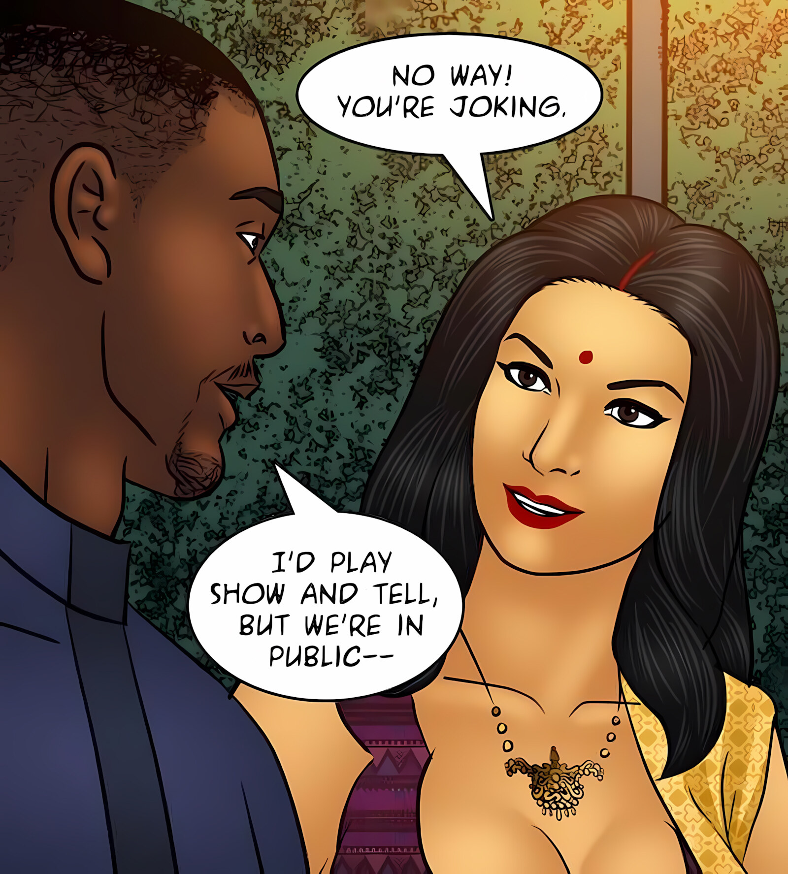 Savita Bhabhi 91-100 [Kirtu], Savita Bhabhi 96 - Fireworks, page 104 of 151