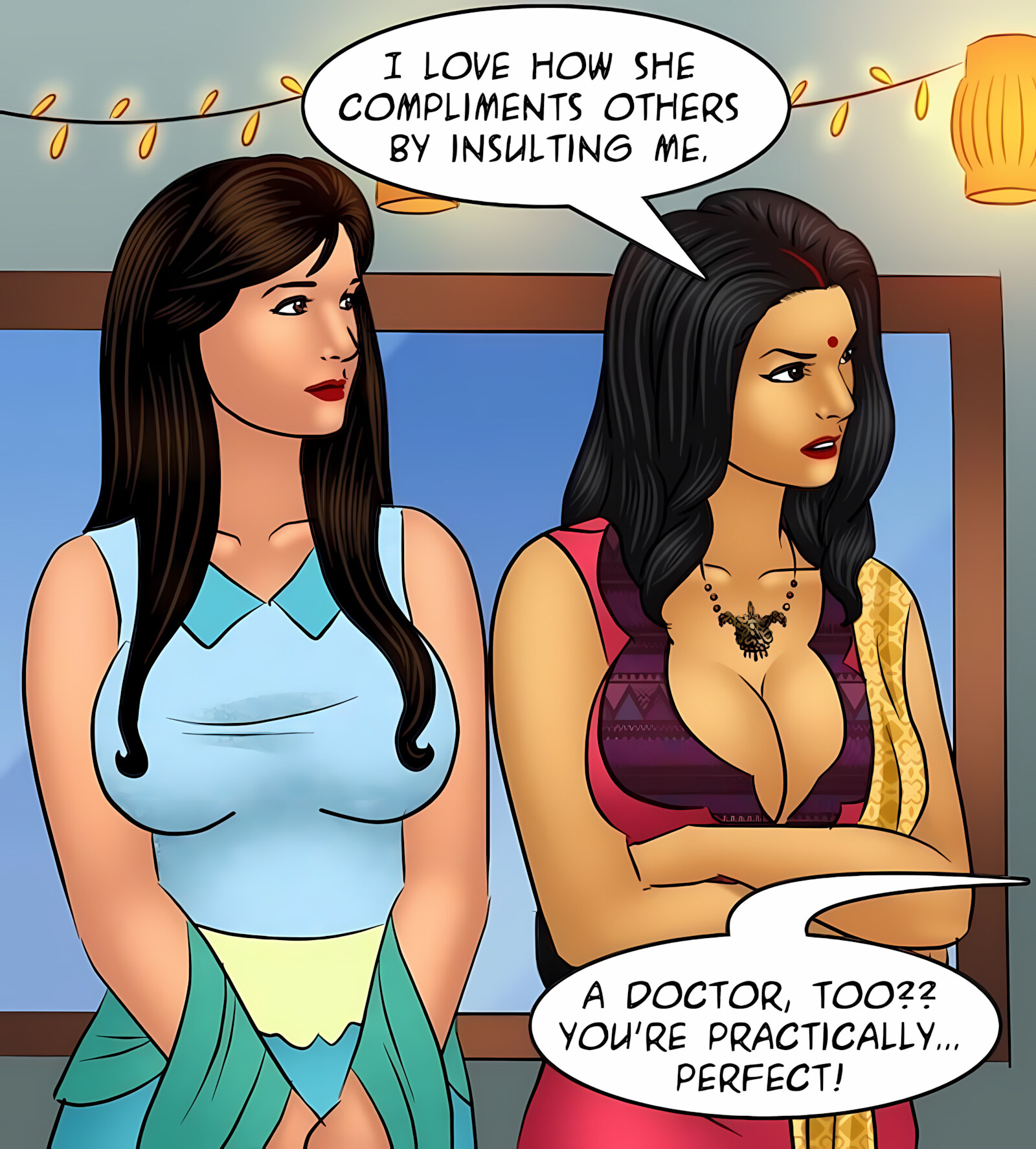 Savita Bhabhi 91-100 [Kirtu], Savita Bhabhi 96 - Fireworks, page 38 of 151