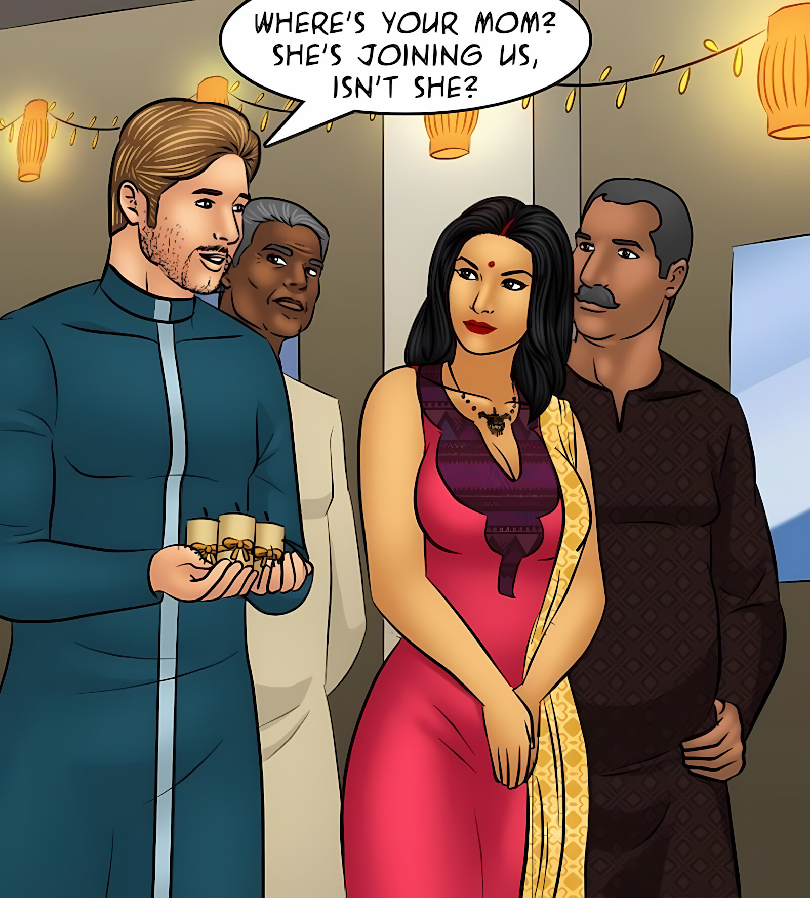 Savita Bhabhi 91-100 [Kirtu], Savita Bhabhi 96 - Fireworks, page 5 of 151