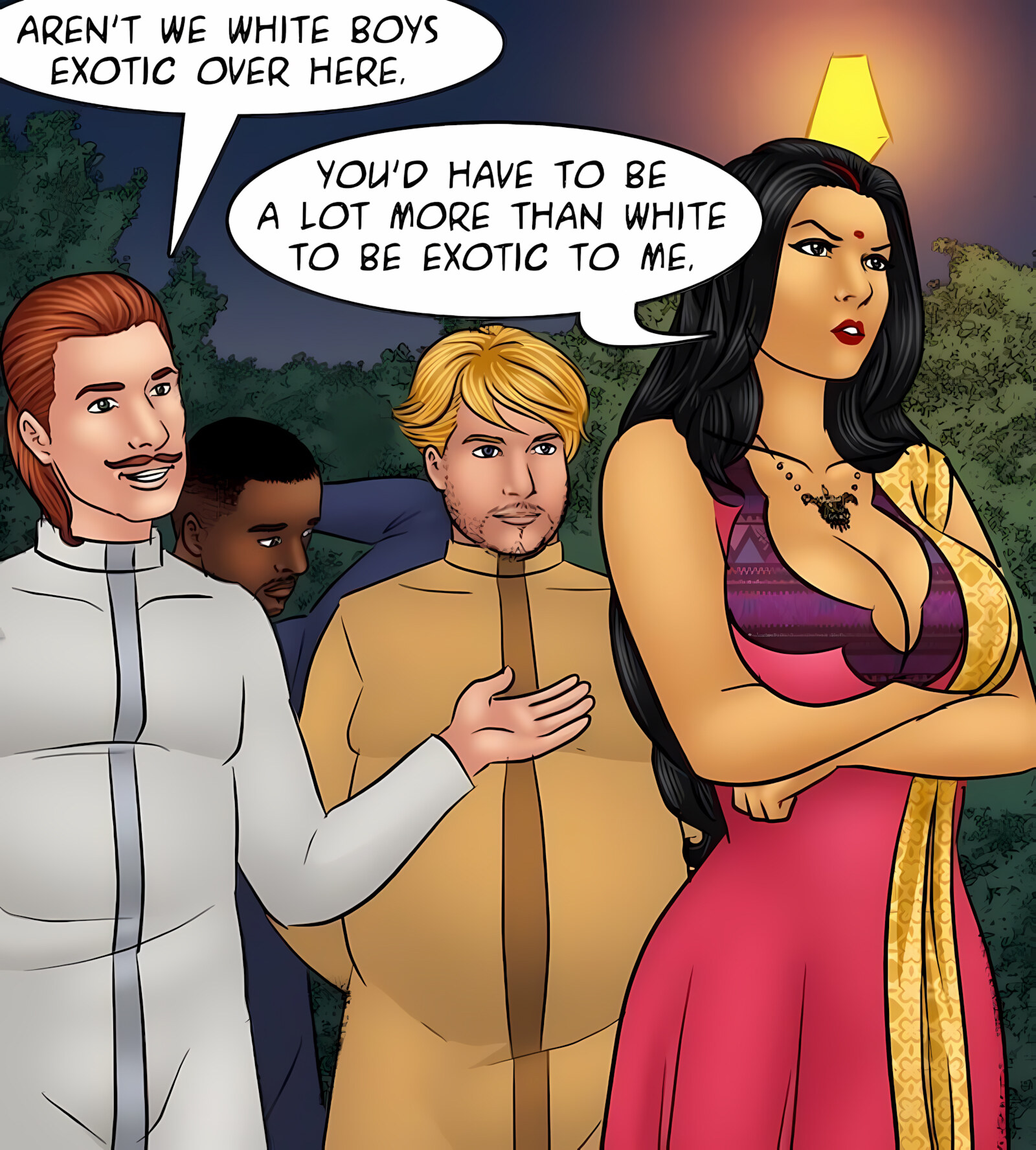 Savita Bhabhi 91-100 [Kirtu], Savita Bhabhi 96 - Fireworks, page 96 of 151