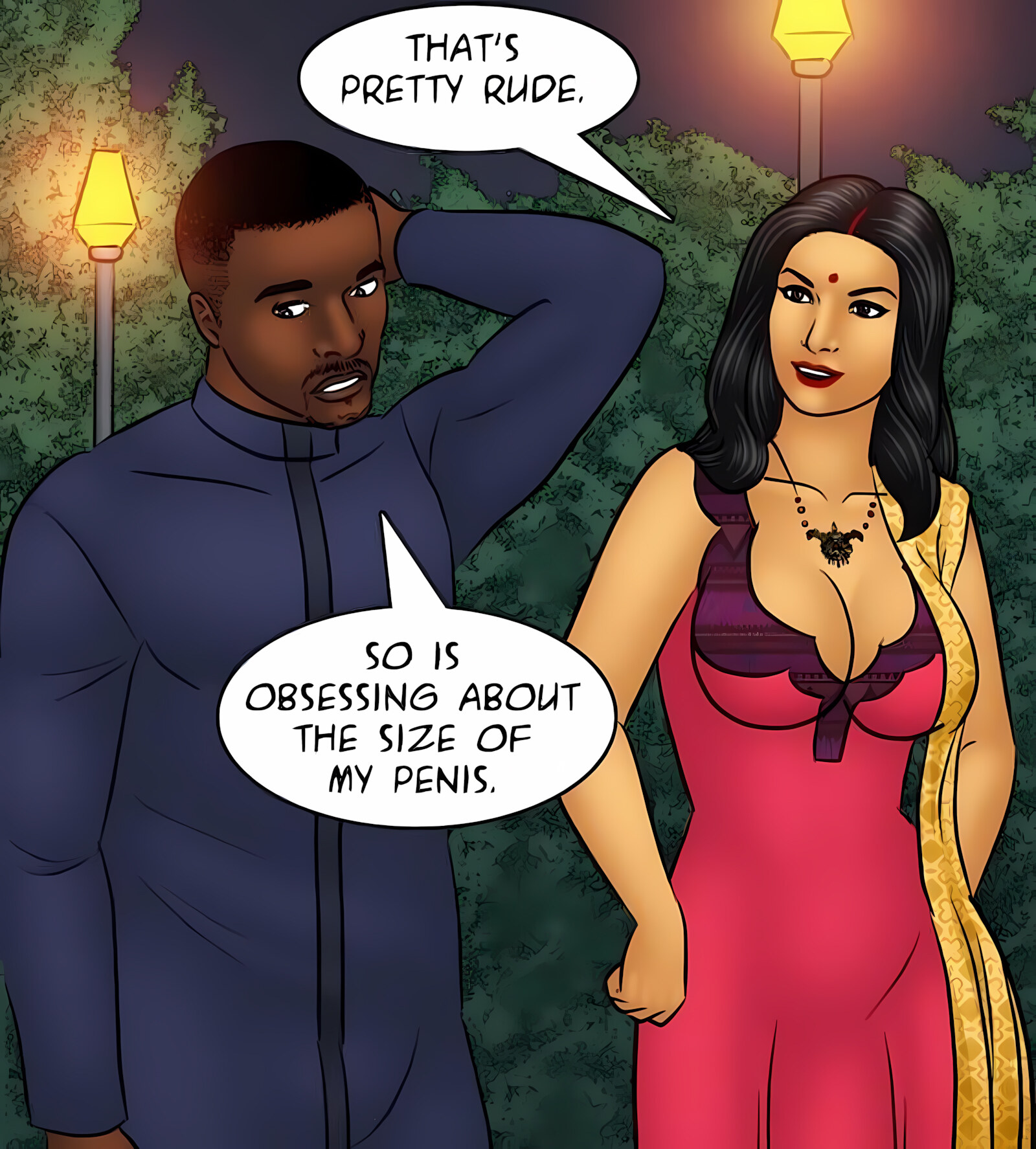 Savita Bhabhi 91-100 [Kirtu], Savita Bhabhi 96 - Fireworks, page 99 of 151
