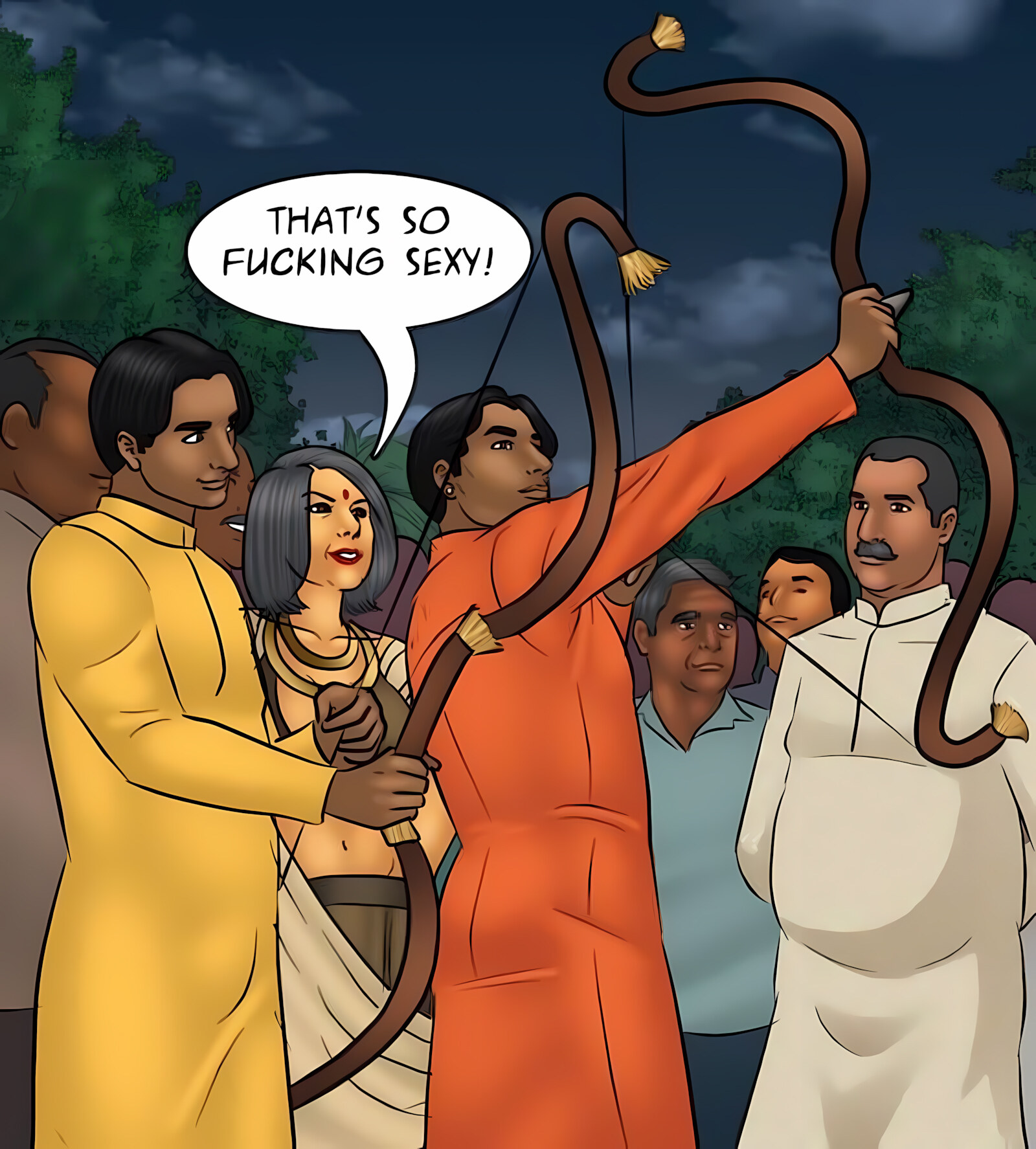 Savita Bhabhi 91-100 [Kirtu], Savita Bhabhi 95 - Burning Up With Desire, page 127 of 139