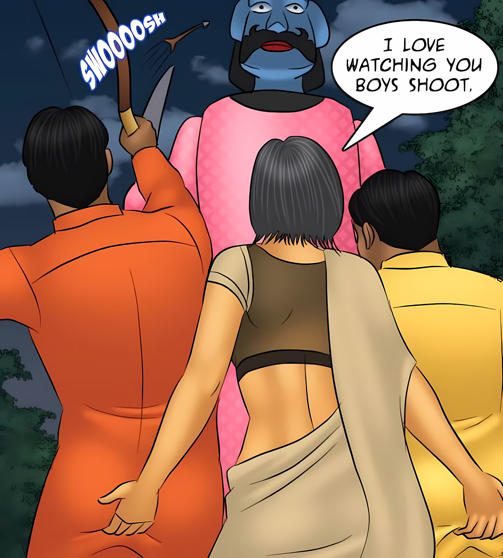 Savita Bhabhi 91-100 [Kirtu], Savita Bhabhi 95 - Burning Up With Desire, page 128 of 139