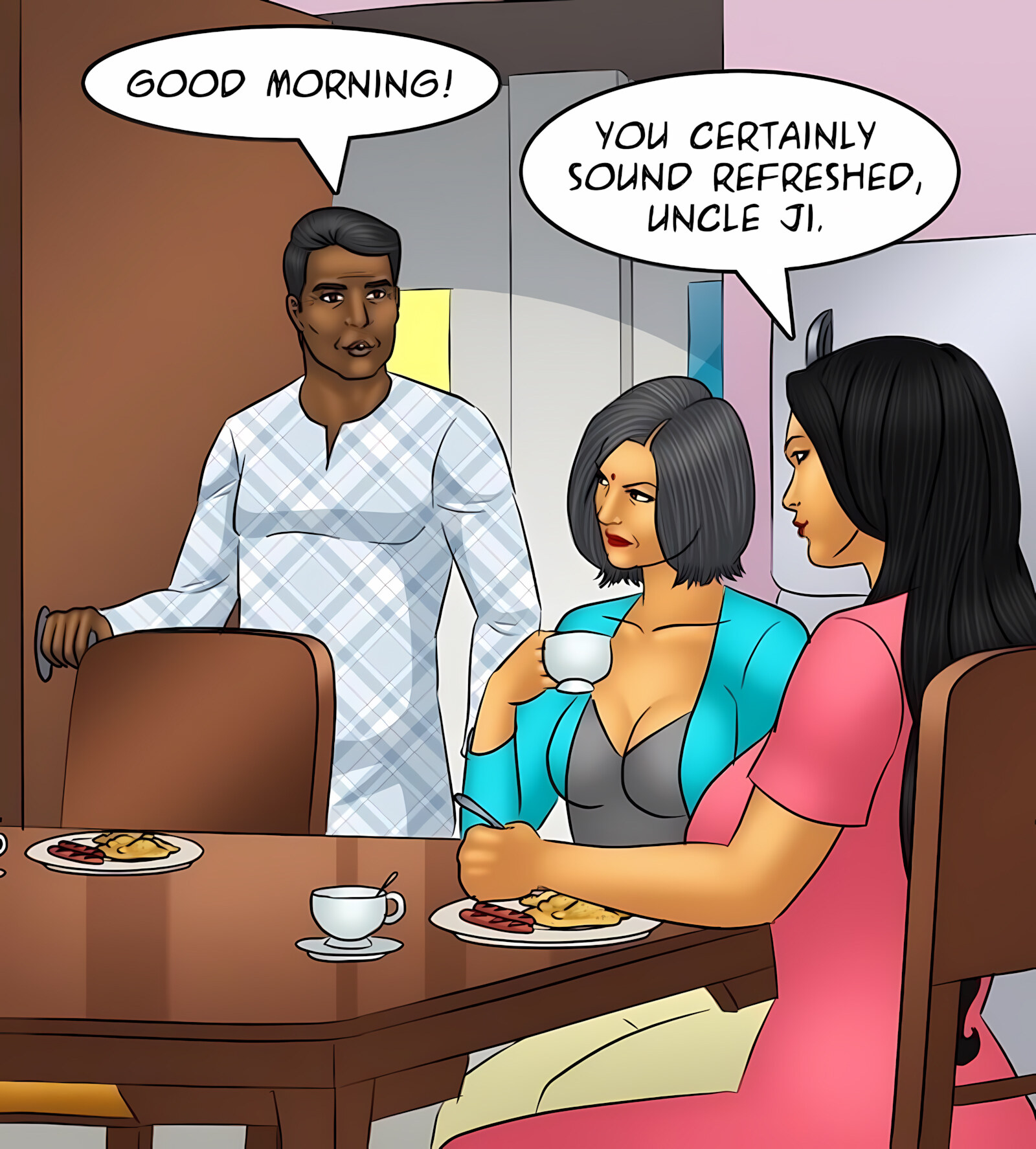 Savita Bhabhi 91-100 [Kirtu], Savita Bhabhi 95 - Burning Up With Desire, page 31 of 139
