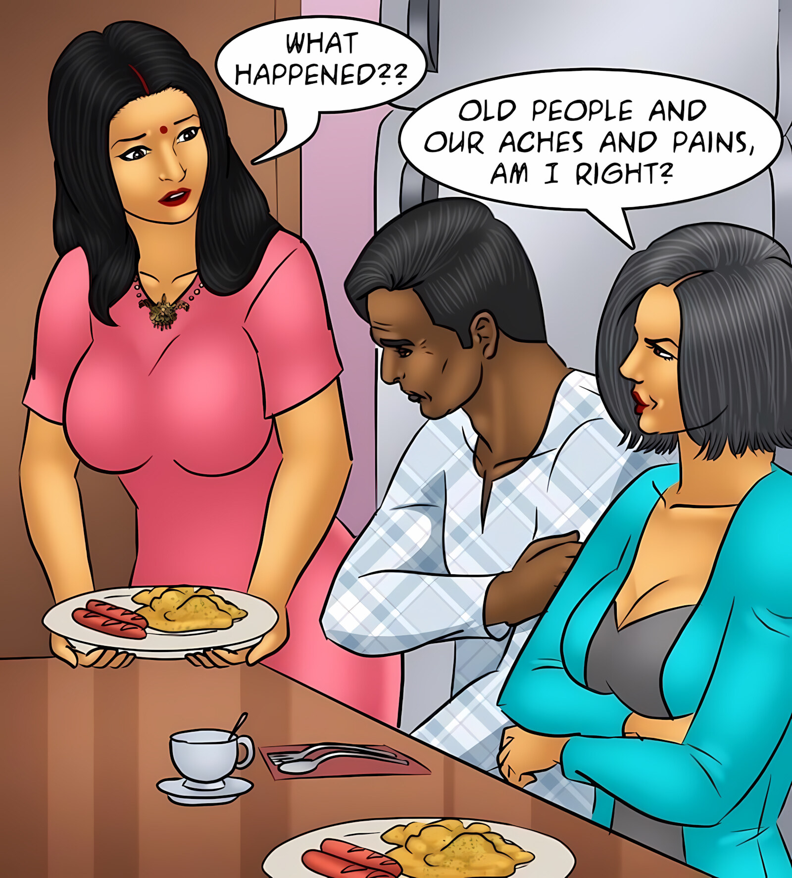 Savita Bhabhi 91-100 [Kirtu], Savita Bhabhi 95 - Burning Up With Desire, page 35 of 139