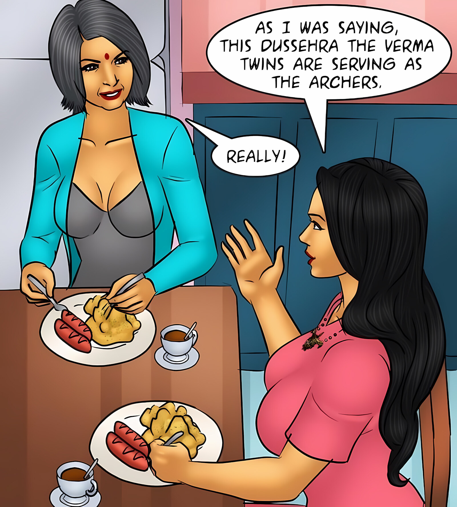 Savita Bhabhi 91-100 [Kirtu], Savita Bhabhi 95 - Burning Up With Desire, page 36 of 139