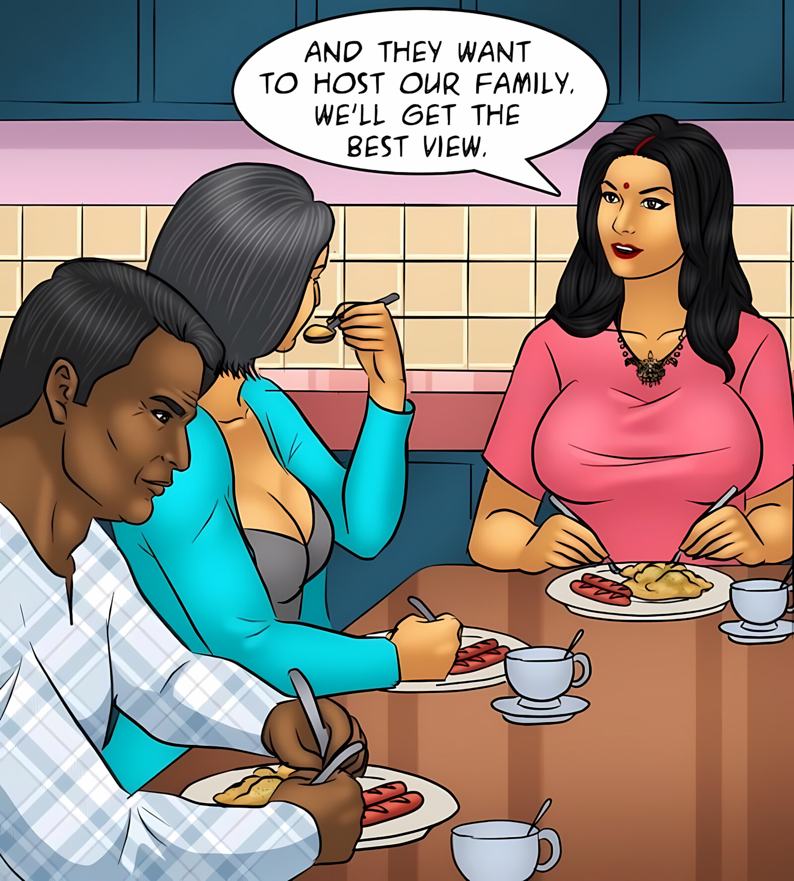 Savita Bhabhi 91-100 [Kirtu], Savita Bhabhi 95 - Burning Up With Desire, page 37 of 139