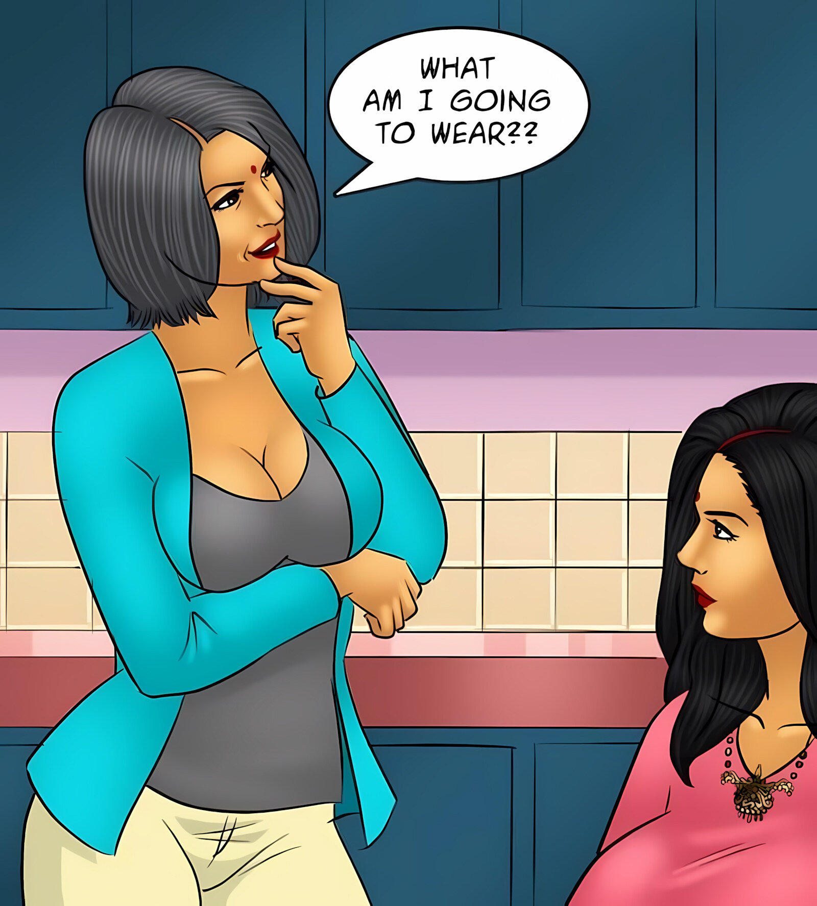 Savita Bhabhi 91-100 [Kirtu], Savita Bhabhi 95 - Burning Up With Desire, page 39 of 139