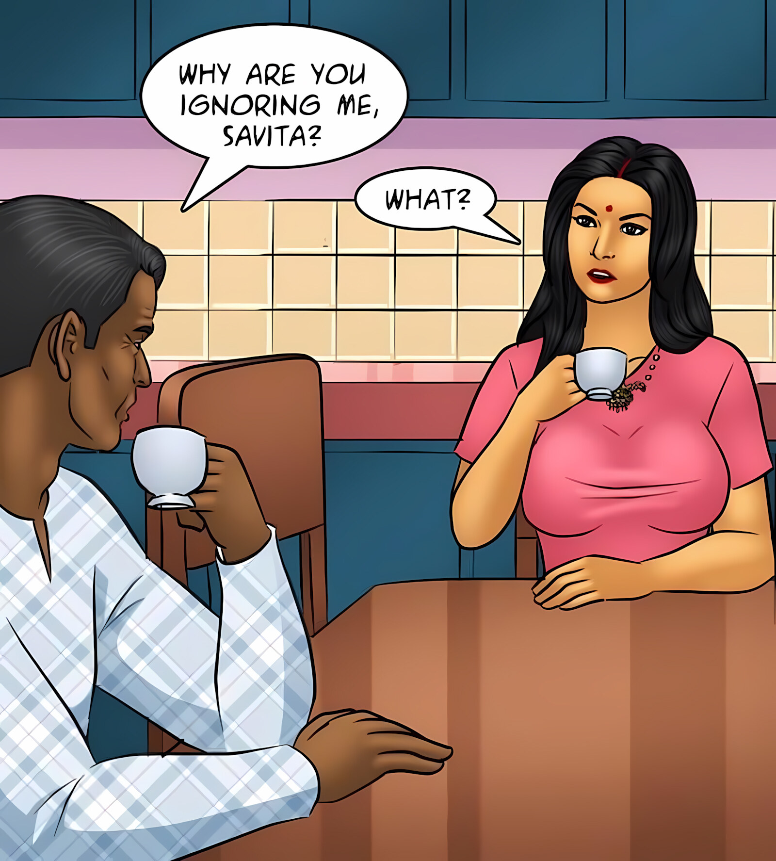 Savita Bhabhi 91-100 [Kirtu], Savita Bhabhi 95 - Burning Up With Desire, page 41 of 139