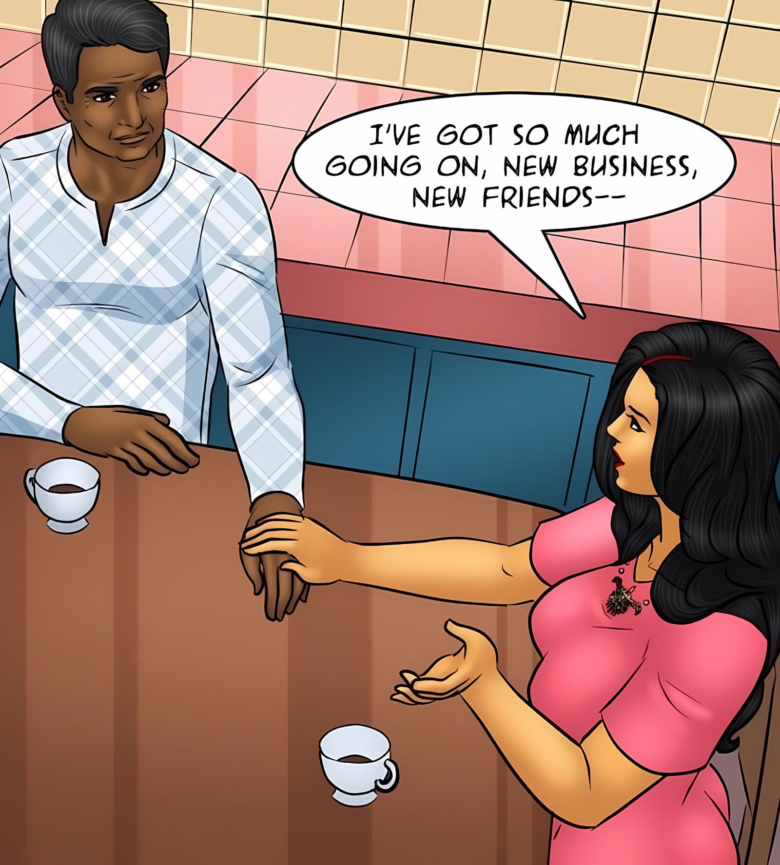 Savita Bhabhi 91-100 [Kirtu], Savita Bhabhi 95 - Burning Up With Desire, page 43 of 139