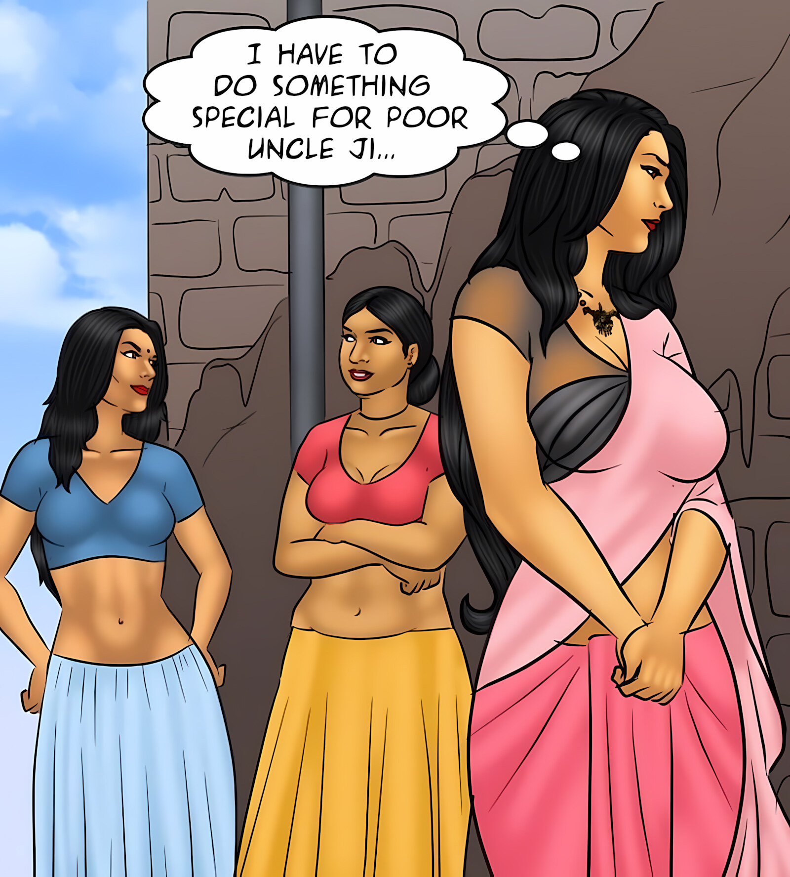 Savita Bhabhi 91-100 [Kirtu], Savita Bhabhi 95 - Burning Up With Desire, page 57 of 139