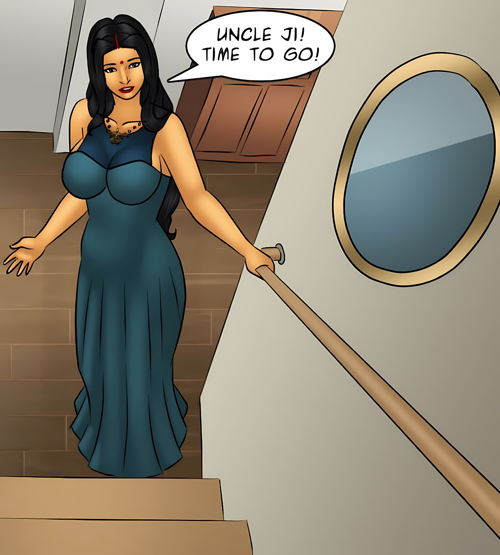 Savita Bhabhi 91-100 [Kirtu], Savita Bhabhi 95 - Burning Up With Desire, page 61 of 139