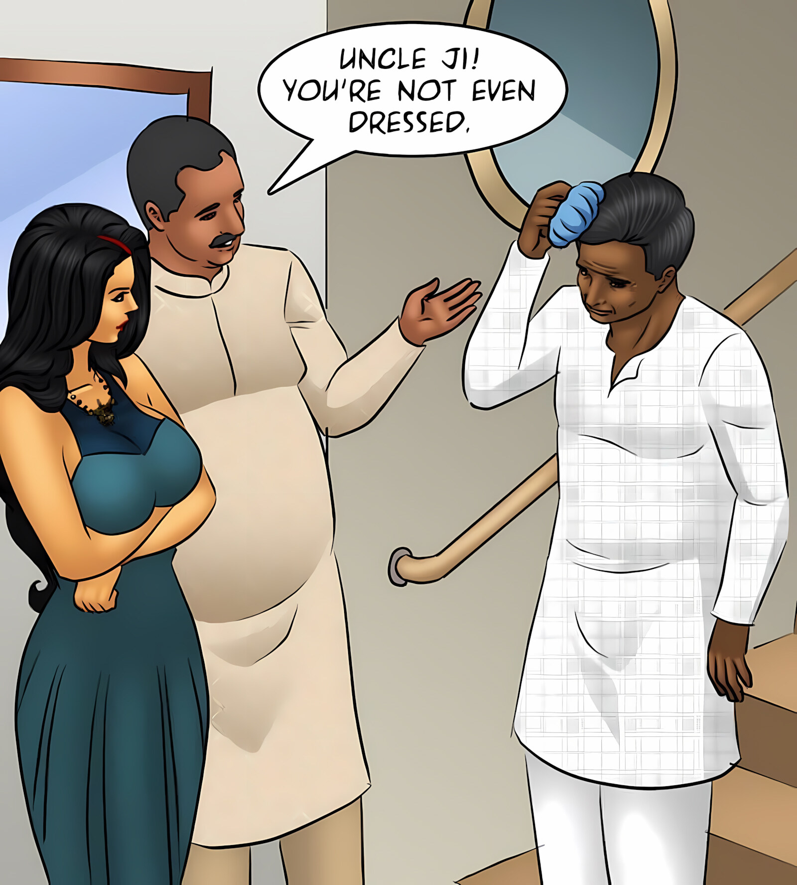 Savita Bhabhi 91-100 [Kirtu], Savita Bhabhi 95 - Burning Up With Desire, page 62 of 139