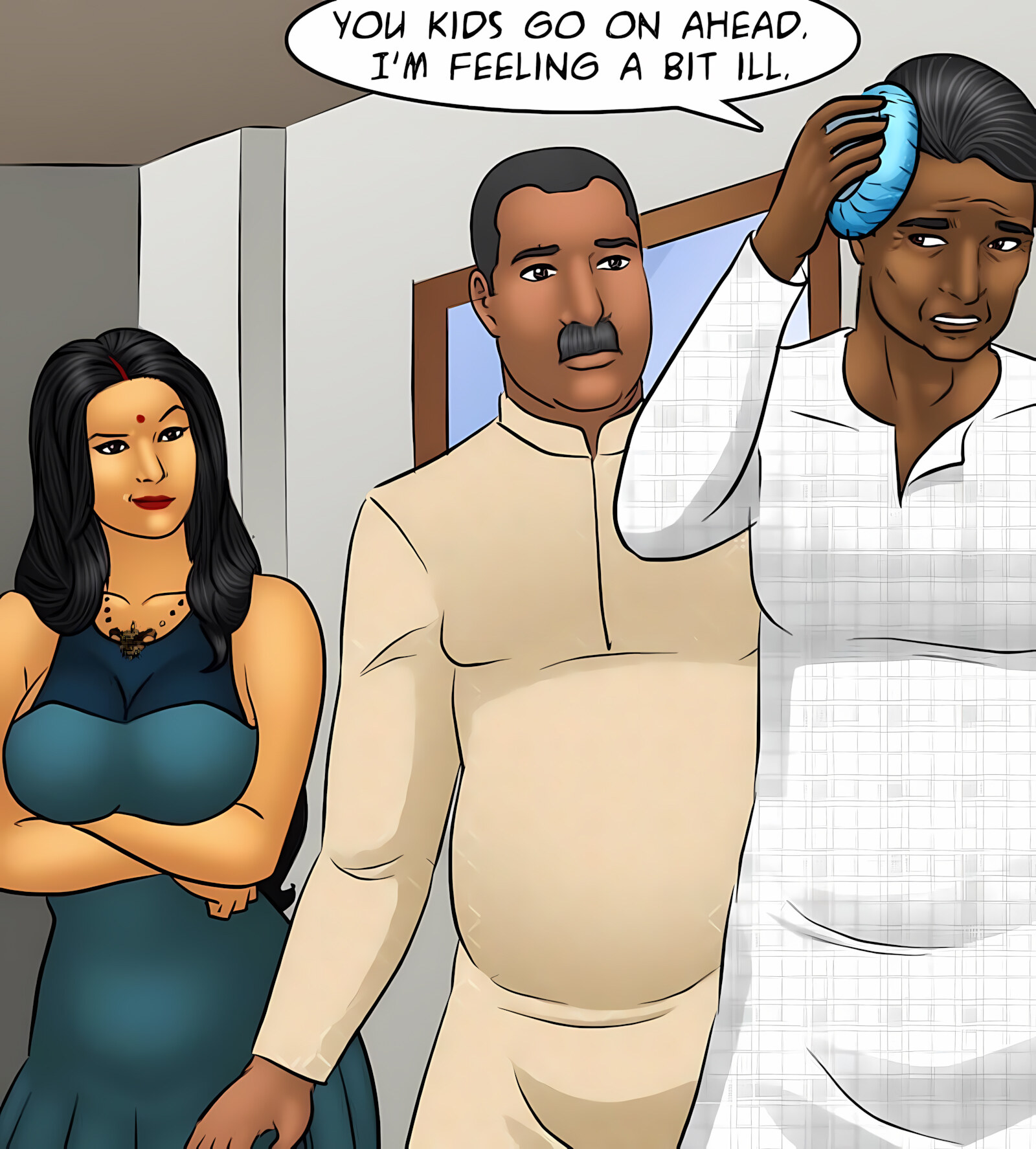 Savita Bhabhi 91-100 [Kirtu], Savita Bhabhi 95 - Burning Up With Desire, page 63 of 139