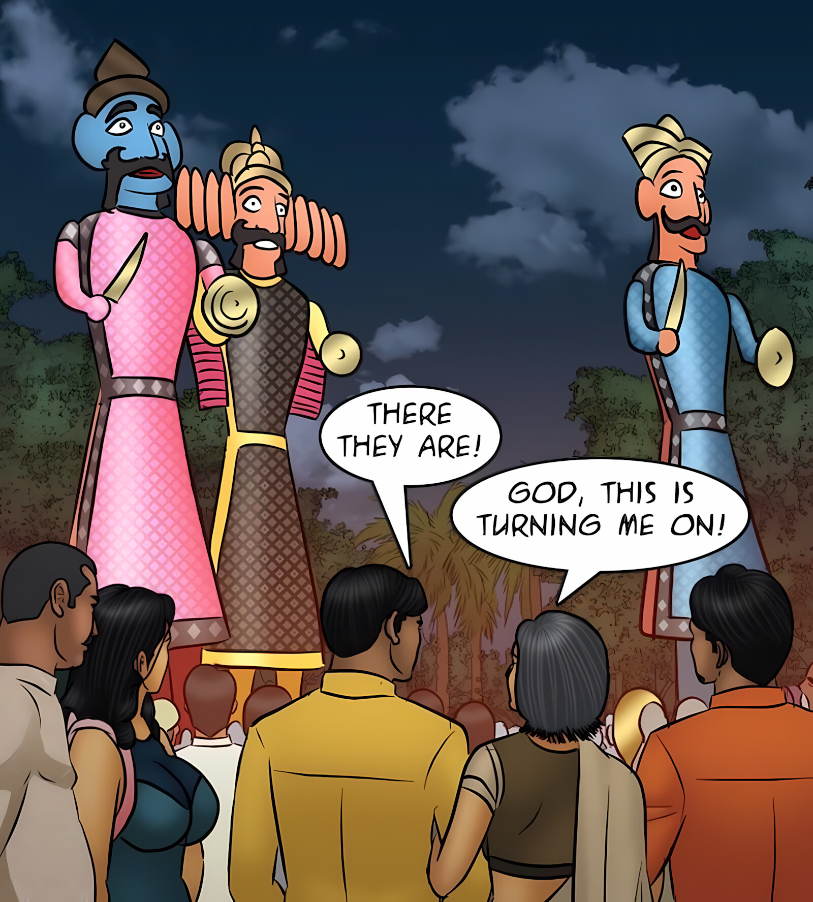 Savita Bhabhi 91-100 [Kirtu], Savita Bhabhi 95 - Burning Up With Desire, page 73 of 139