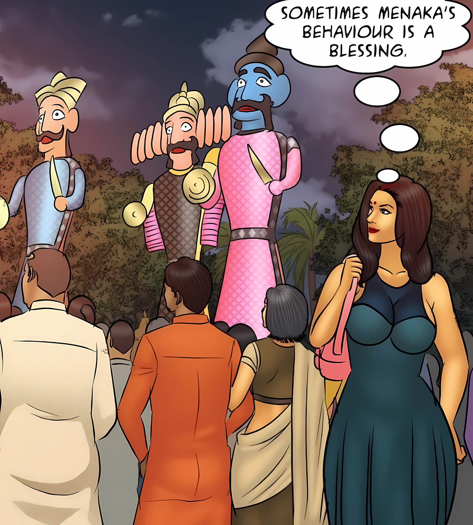 Savita Bhabhi 91-100 [Kirtu], Savita Bhabhi 95 - Burning Up With Desire, page 74 of 139